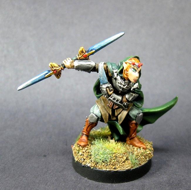 02952 Baeldrinahr Rogue Fighter, Carrero Arts, Dark Heaven Legends, Dungeons And Dragons, Painted Reaper Miniature, Pathfinder Rpg, Reaper Minis, Reaper Painted Miniature, Rpg Miniature, Table Top Wargames, Warlord Miniatures