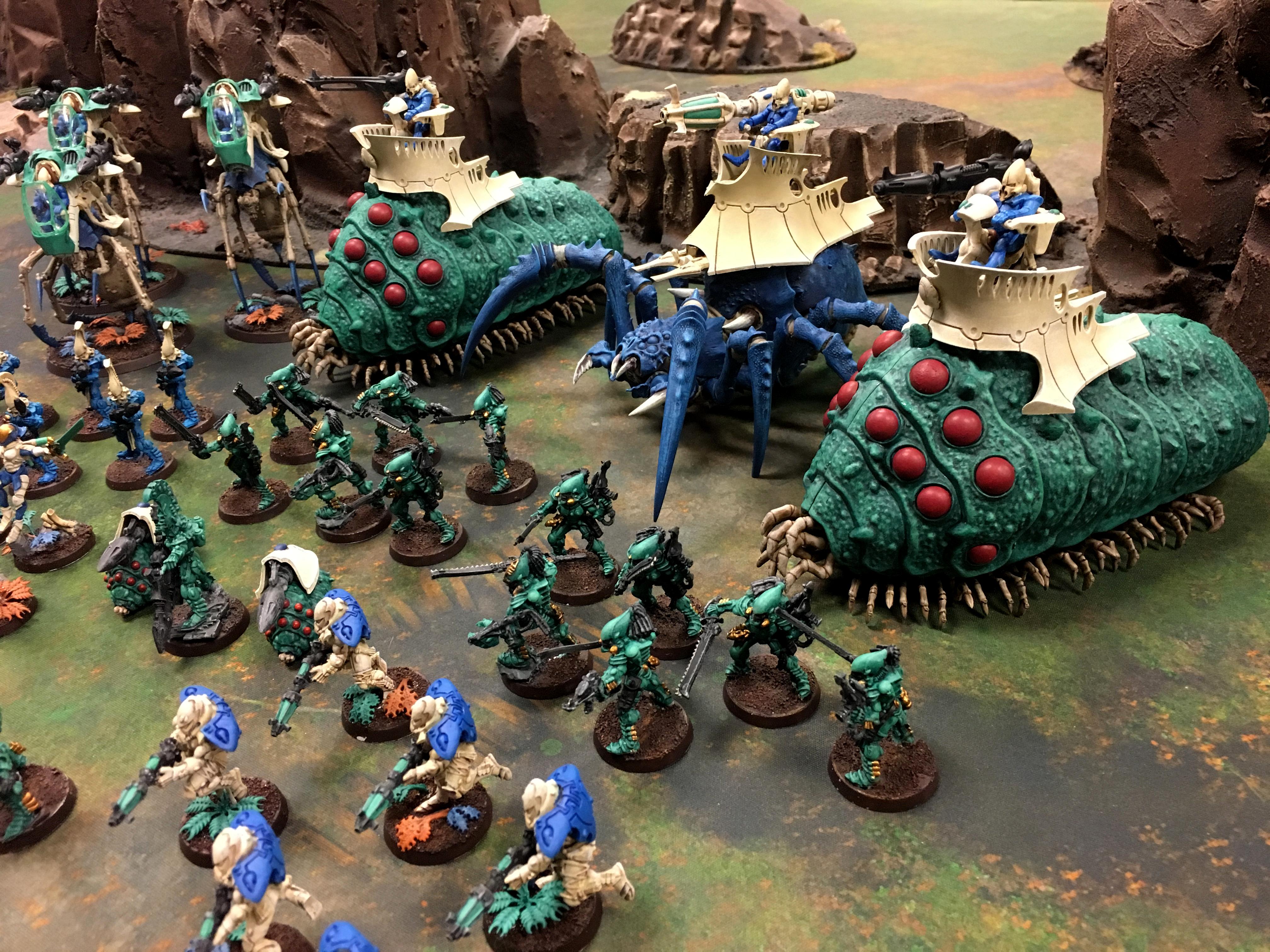 Army, Bugs, Eldar, Exodites, Ghibli, Horde