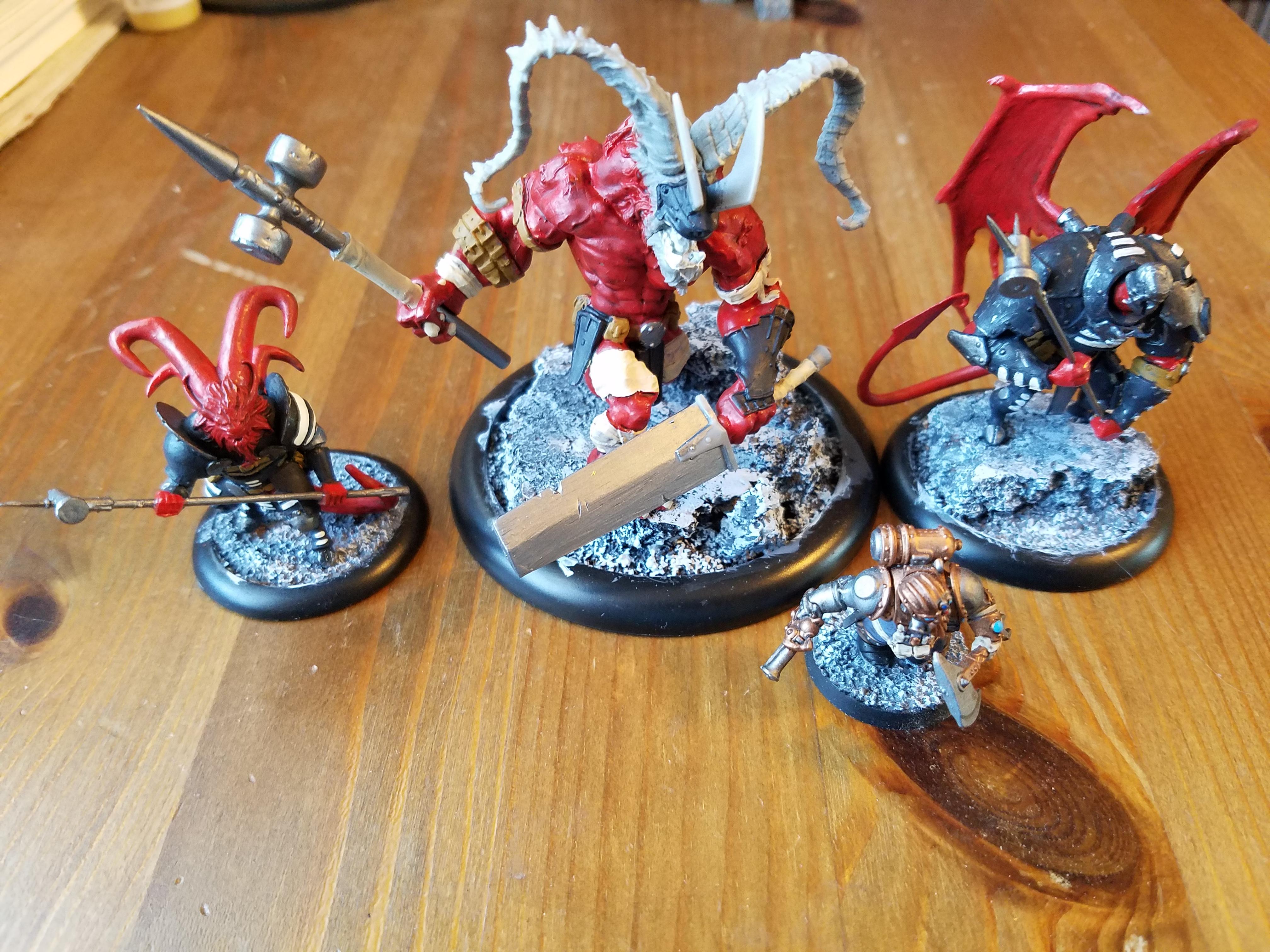 Specialist Group Shot- Shadrus, Greathorn, and Arkan
