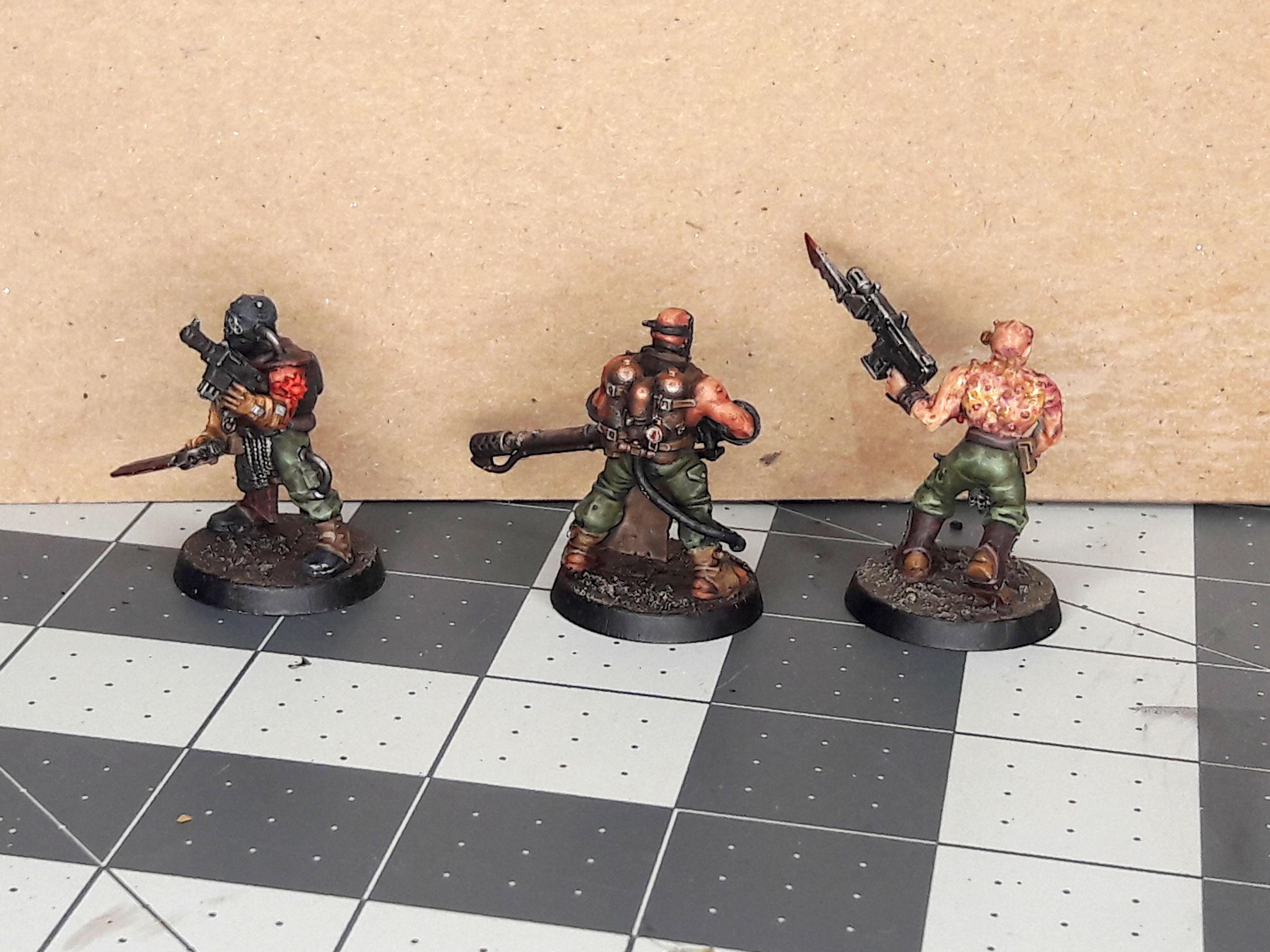 Chaos, Conversion, Cultists, Kitbash, Warhammer 40,000
