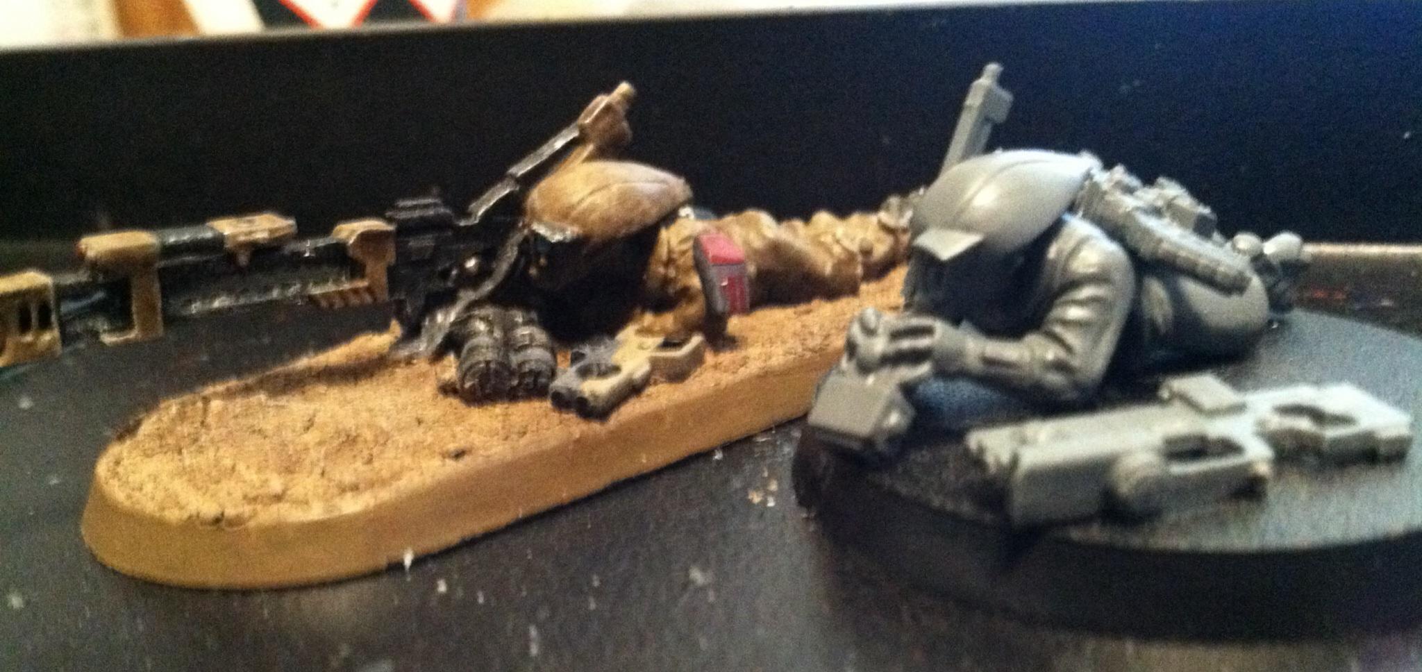 Kit-bash, Snipers, Spotter, Tau