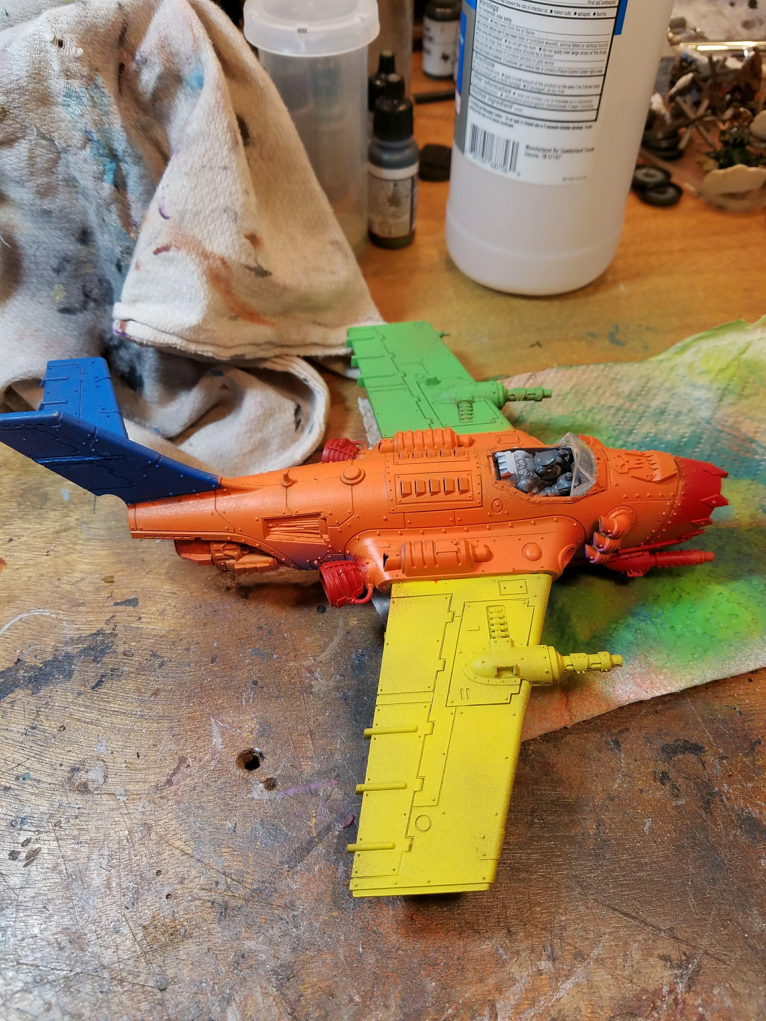 Dakkajet, Flyboy, Painbow