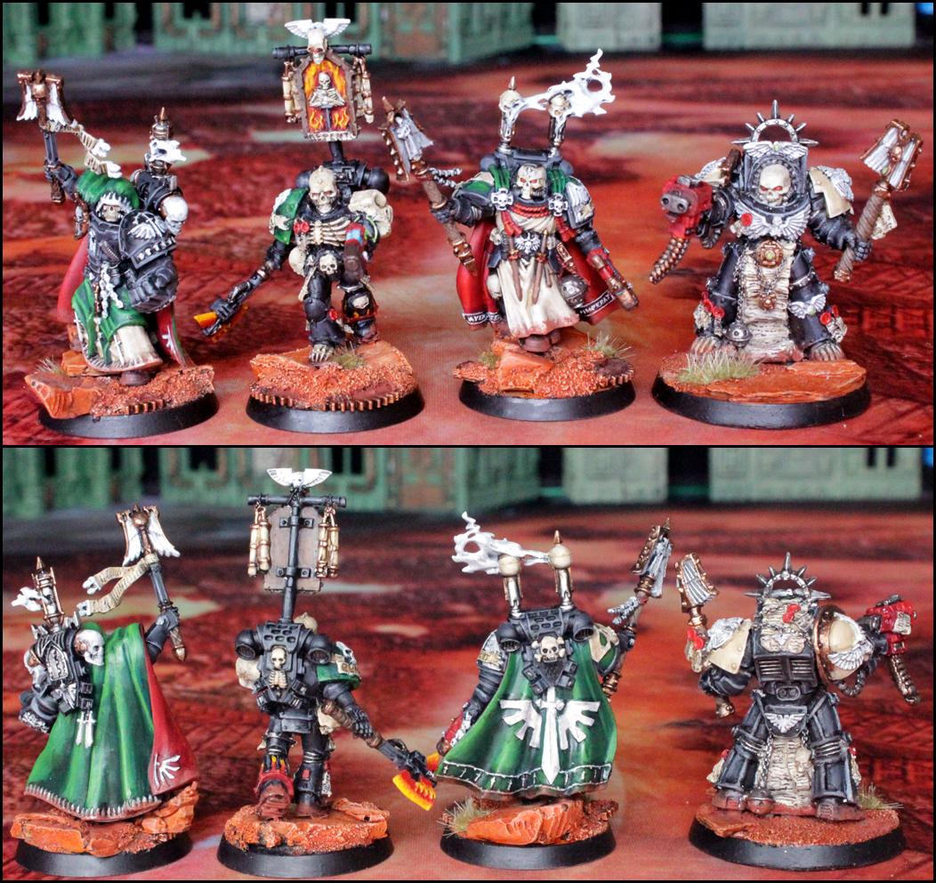 Chaplain, Dark Angels, Investigator, Terminator Chaplain