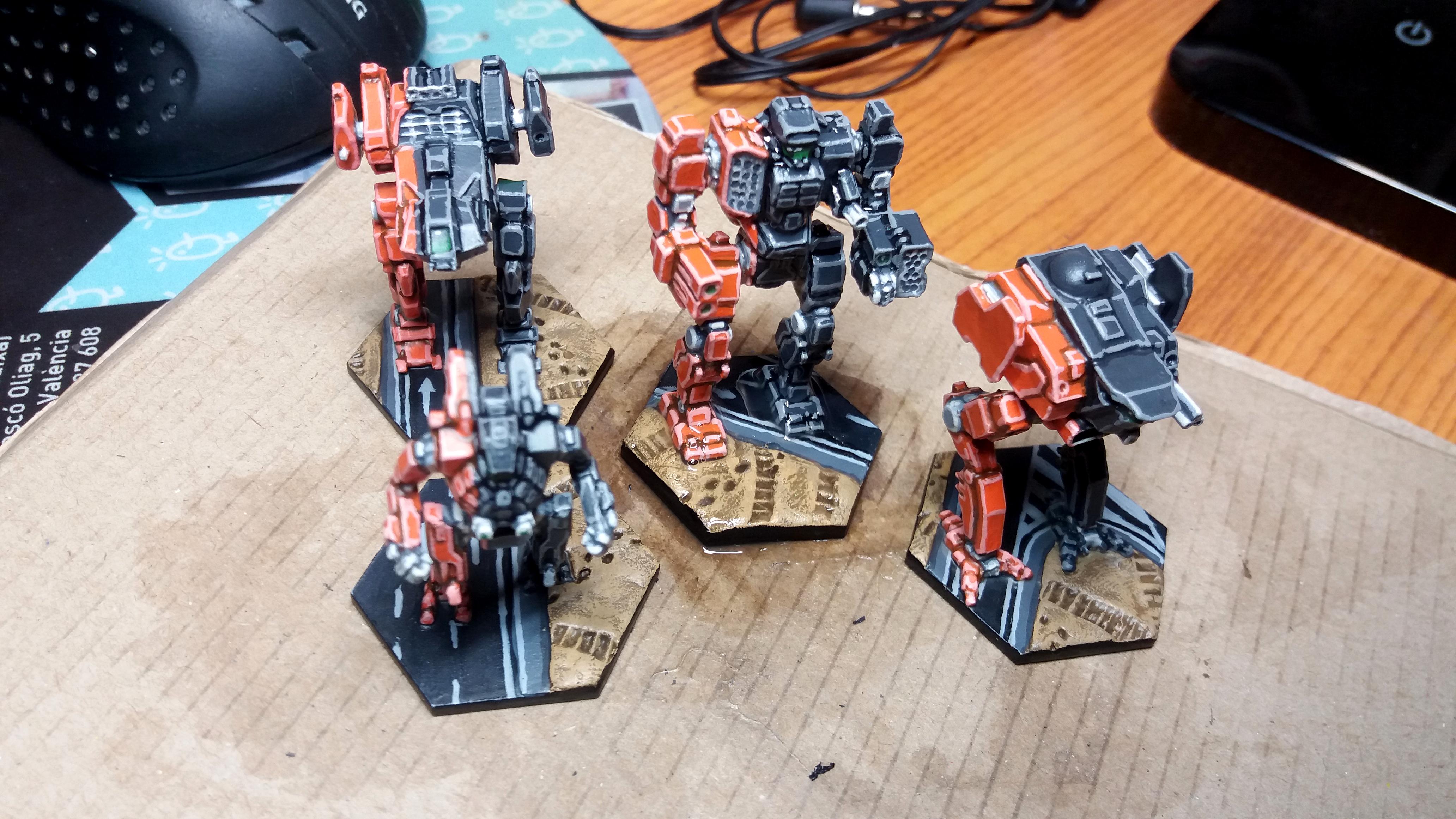 Battlemech, Battletech, Cicada, Jenner, Mech, Mechwarrior, Spider, Trebuchet