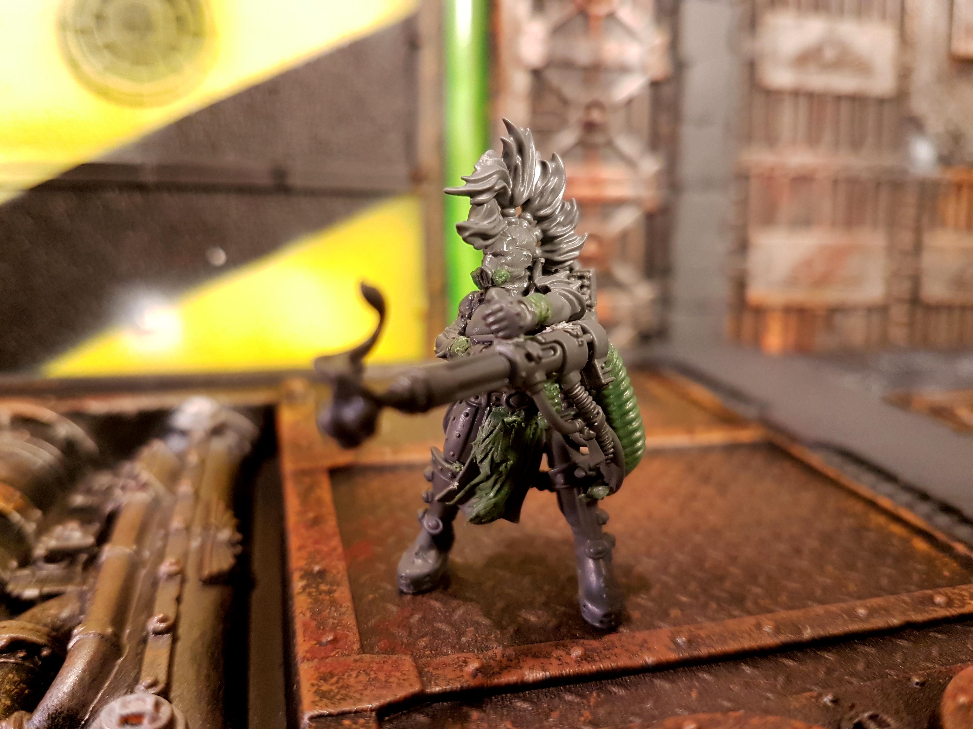 Conversion, Escher, Gang, Greenstuff, Leader, Necromunda