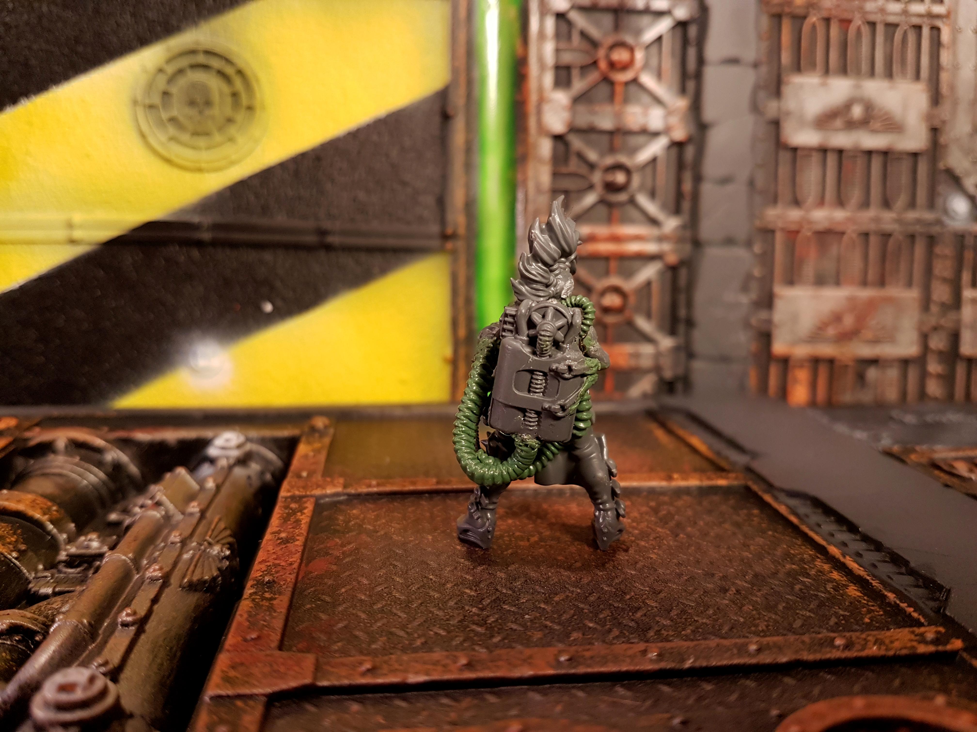 Conversion, Escher, Gang, Greenstuff, Leader, Necromunda