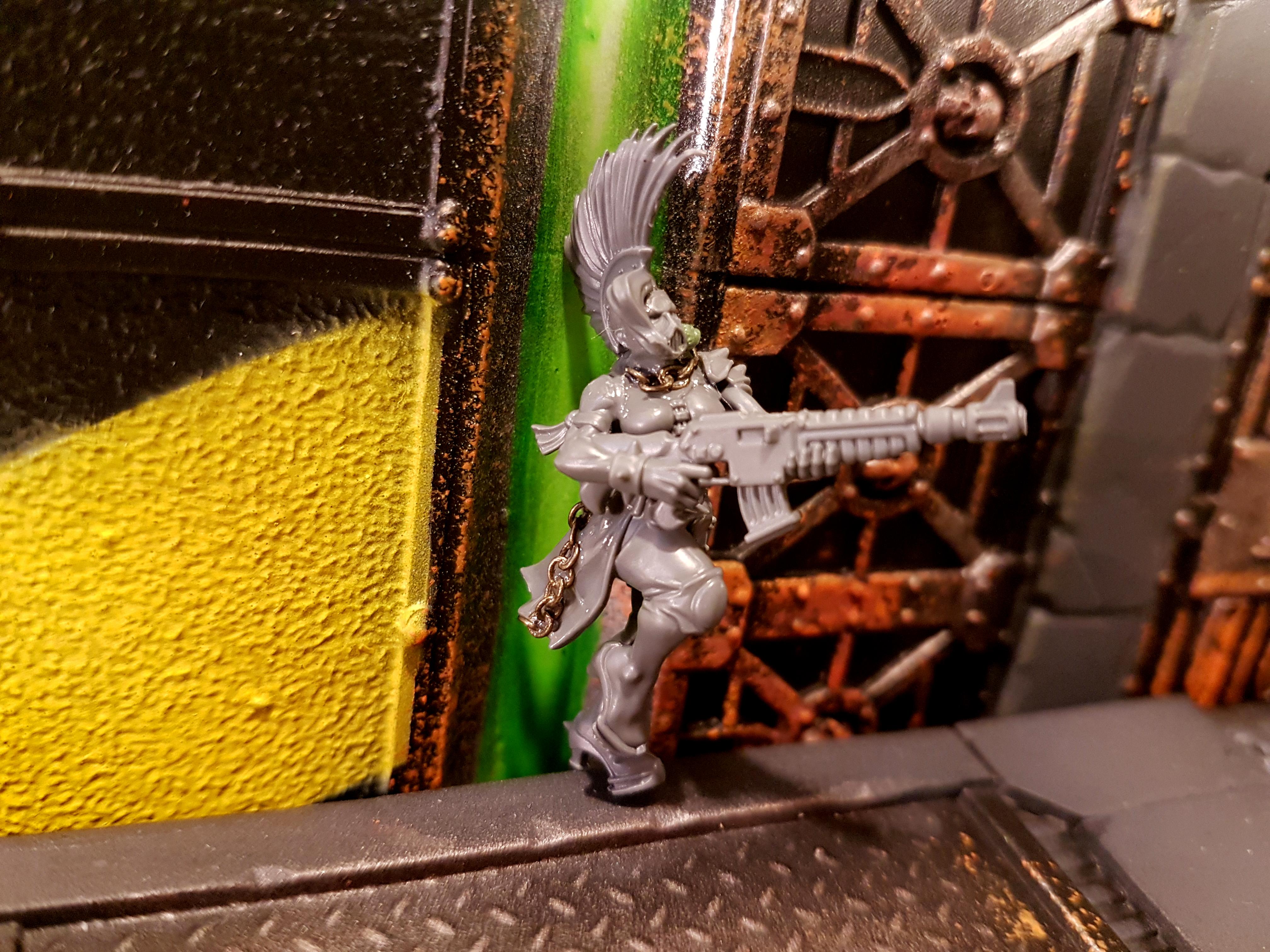 Conversion, Escher, Gang, Greenstuff, Leader, Necromunda