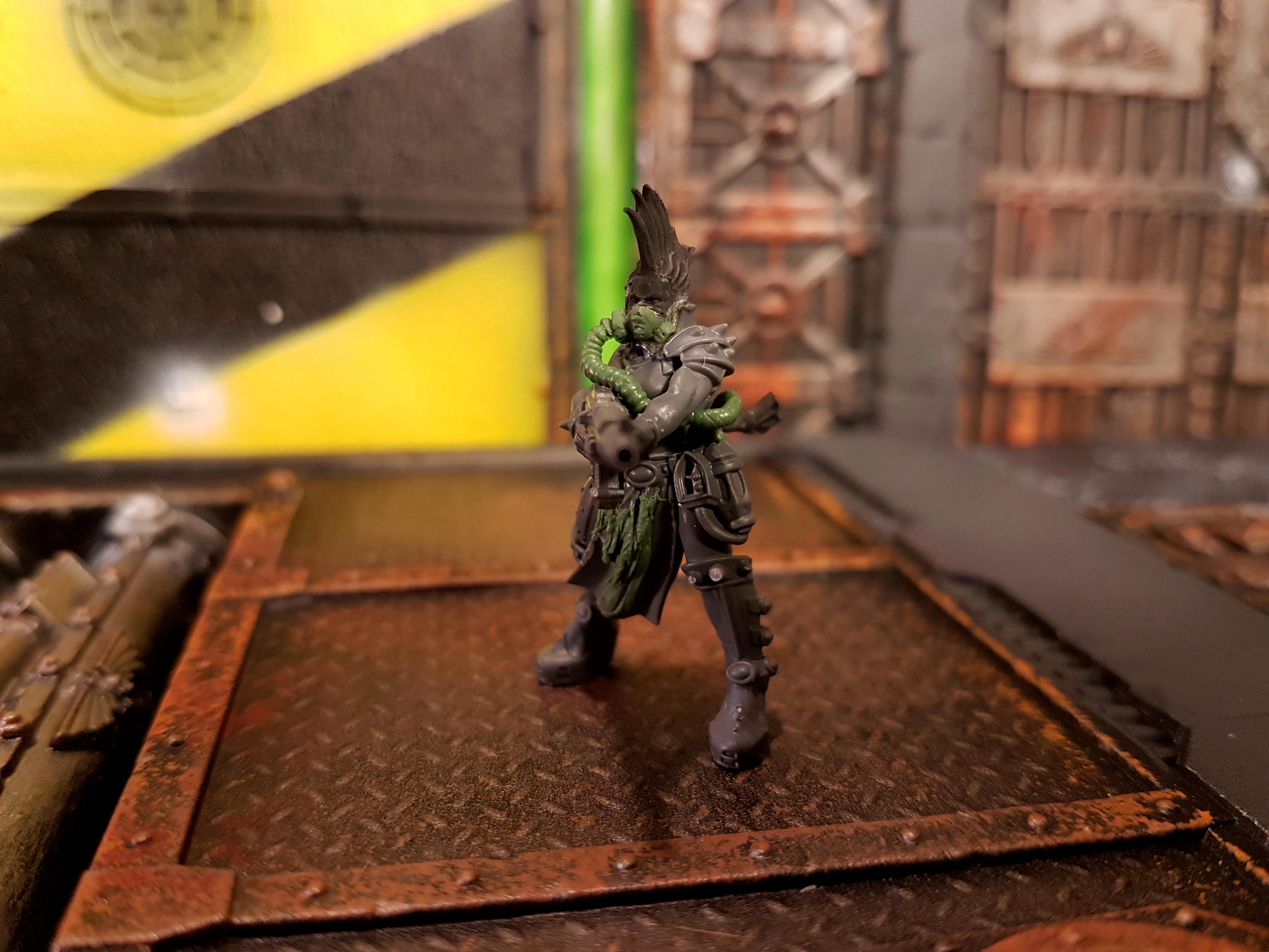 Conversion, Escher, Gang, Greenstuff, Leader, Necromunda