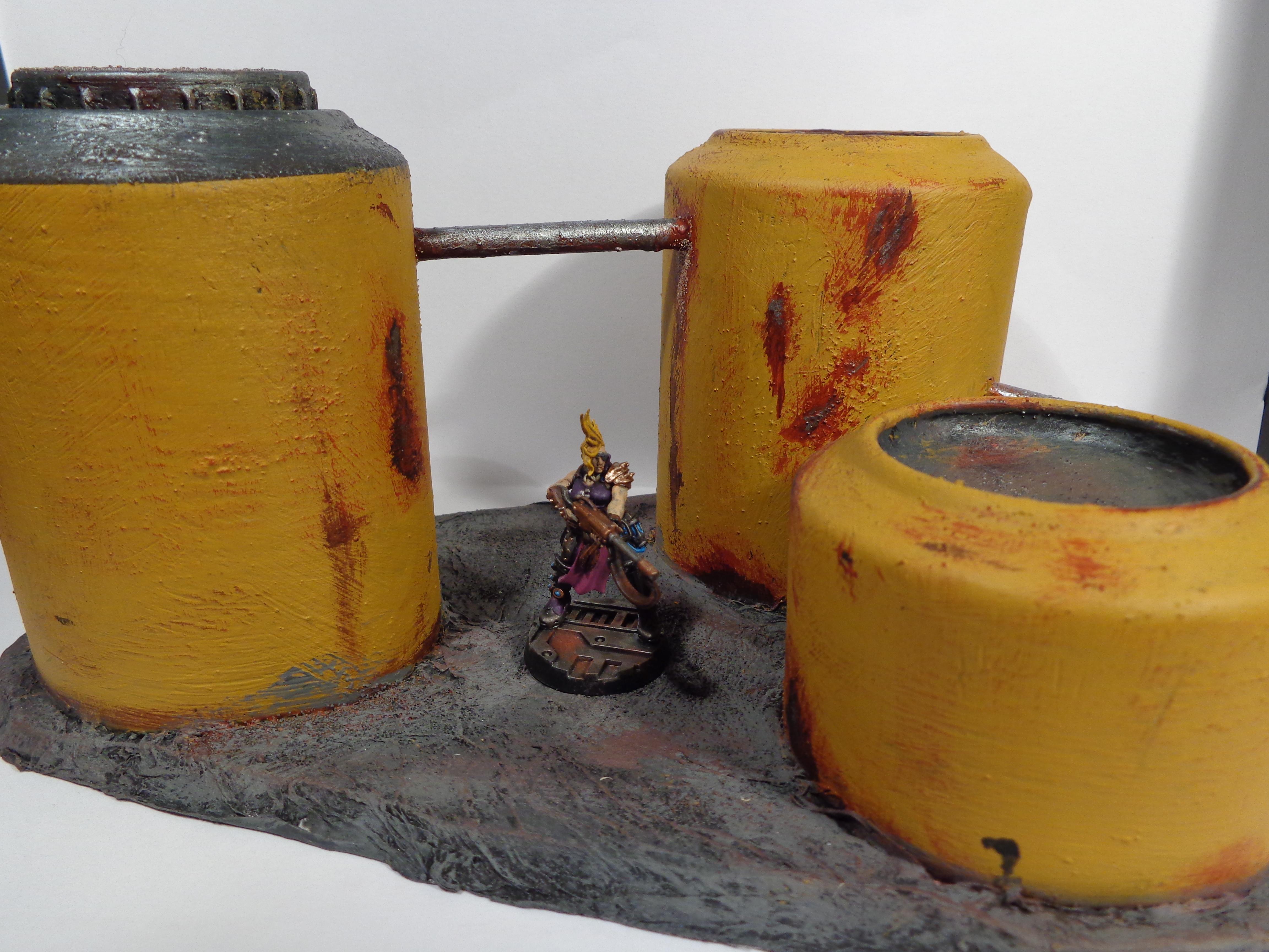 Gang War, N17, Necromunda, Newcromunda, Scratch Build, Terrain, Underhive