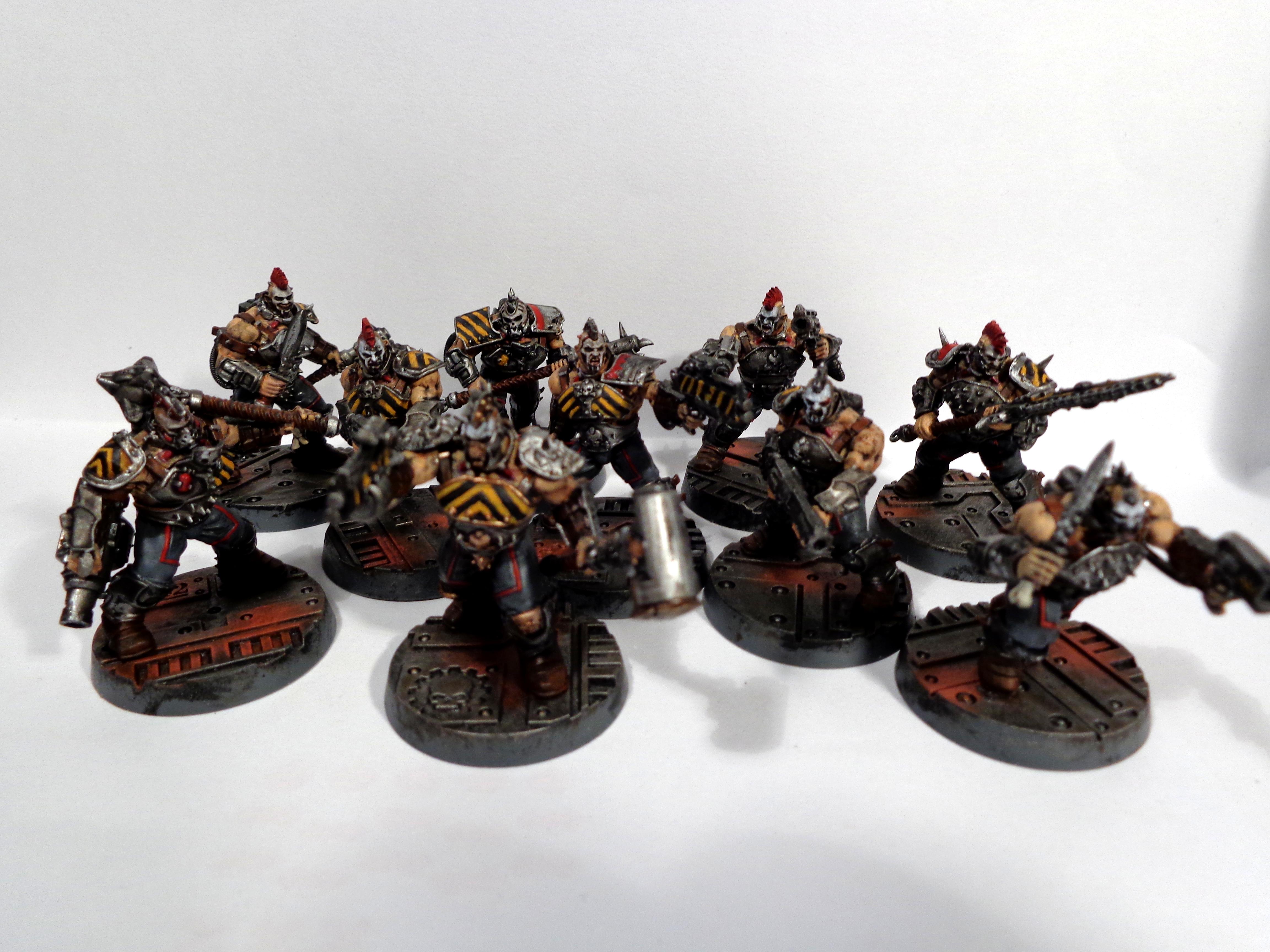 Gang War, Gangs, Goliath, Hazard Stripes, N17, Necromunda, Newcromunda, Underhive