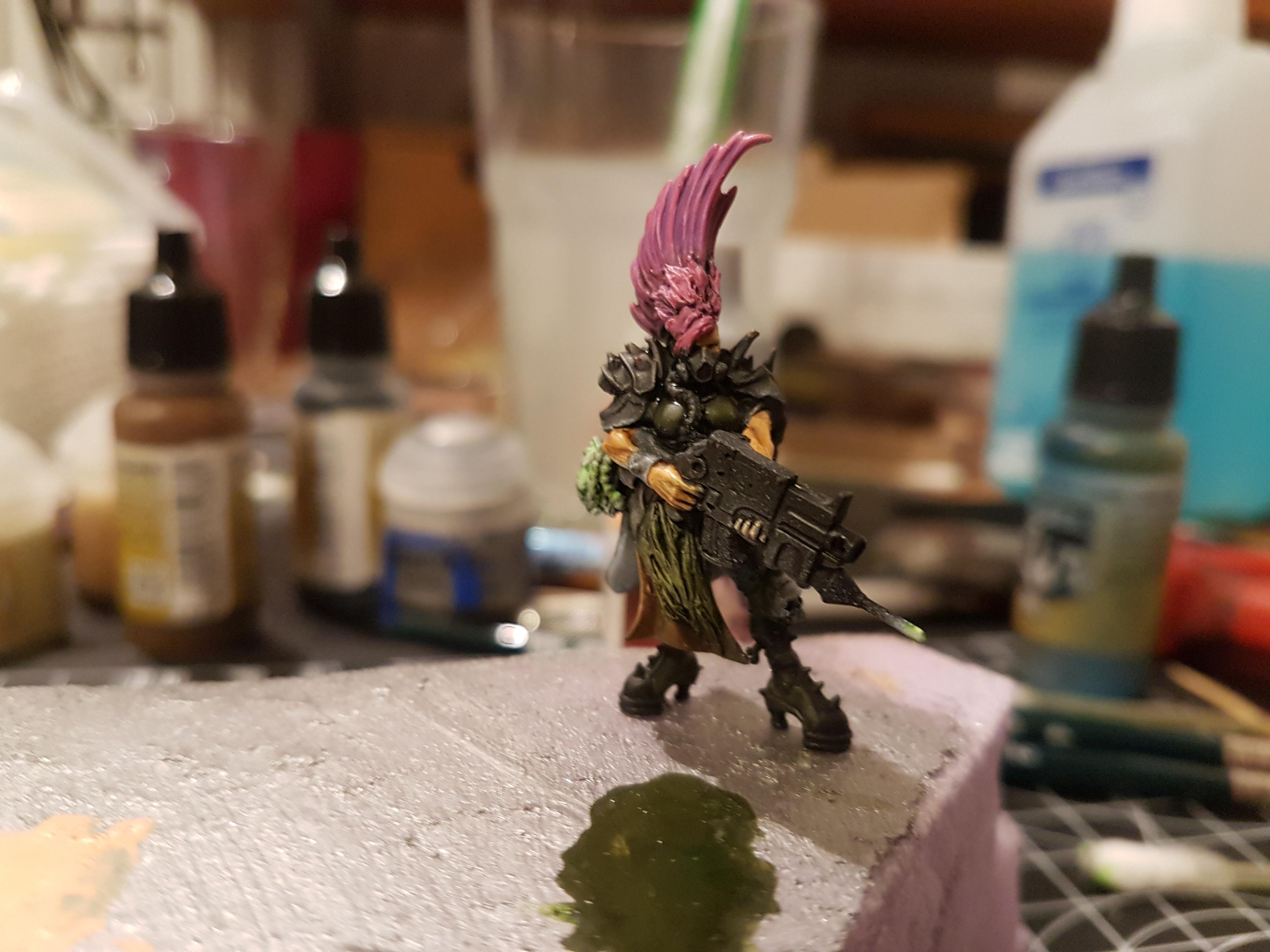 Necromunda Escher Gangleader Conversion