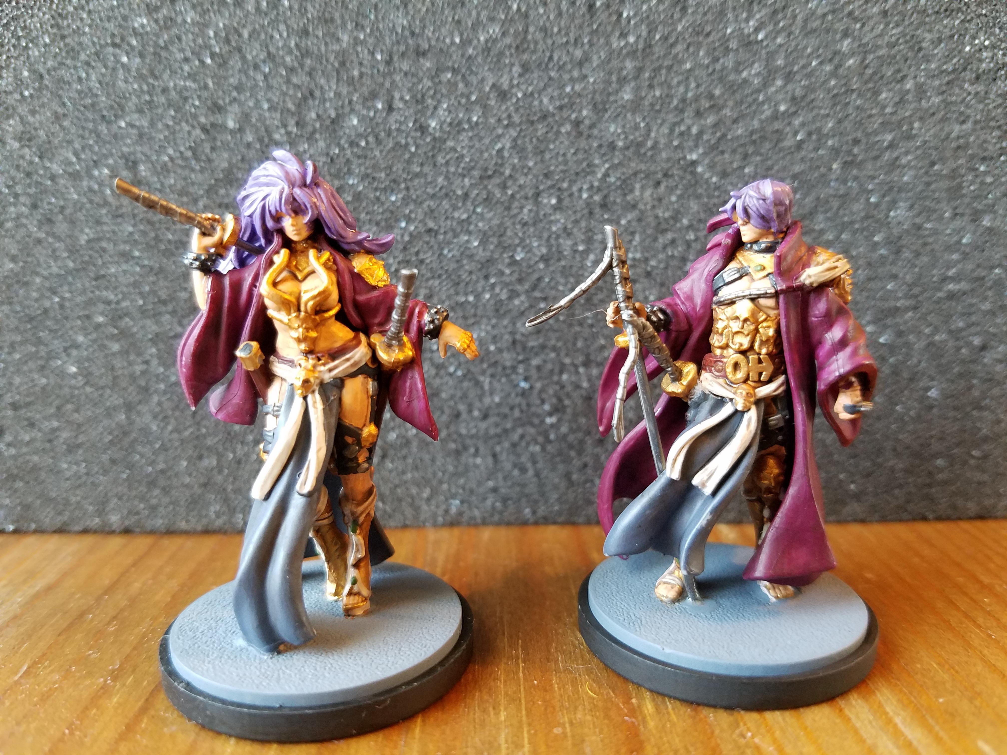 Female, Kingdom Death, Male, Silence
