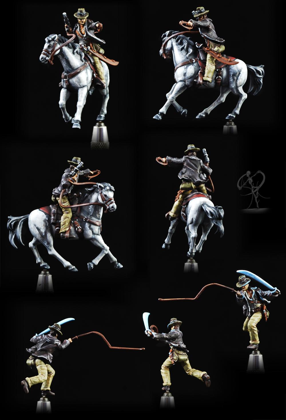 Cavalry, Dieselpunk, Indiana Jones, Malifaux, Non-Metallic Metal, Ten Thunders, The Guild, Western, Wyrd
