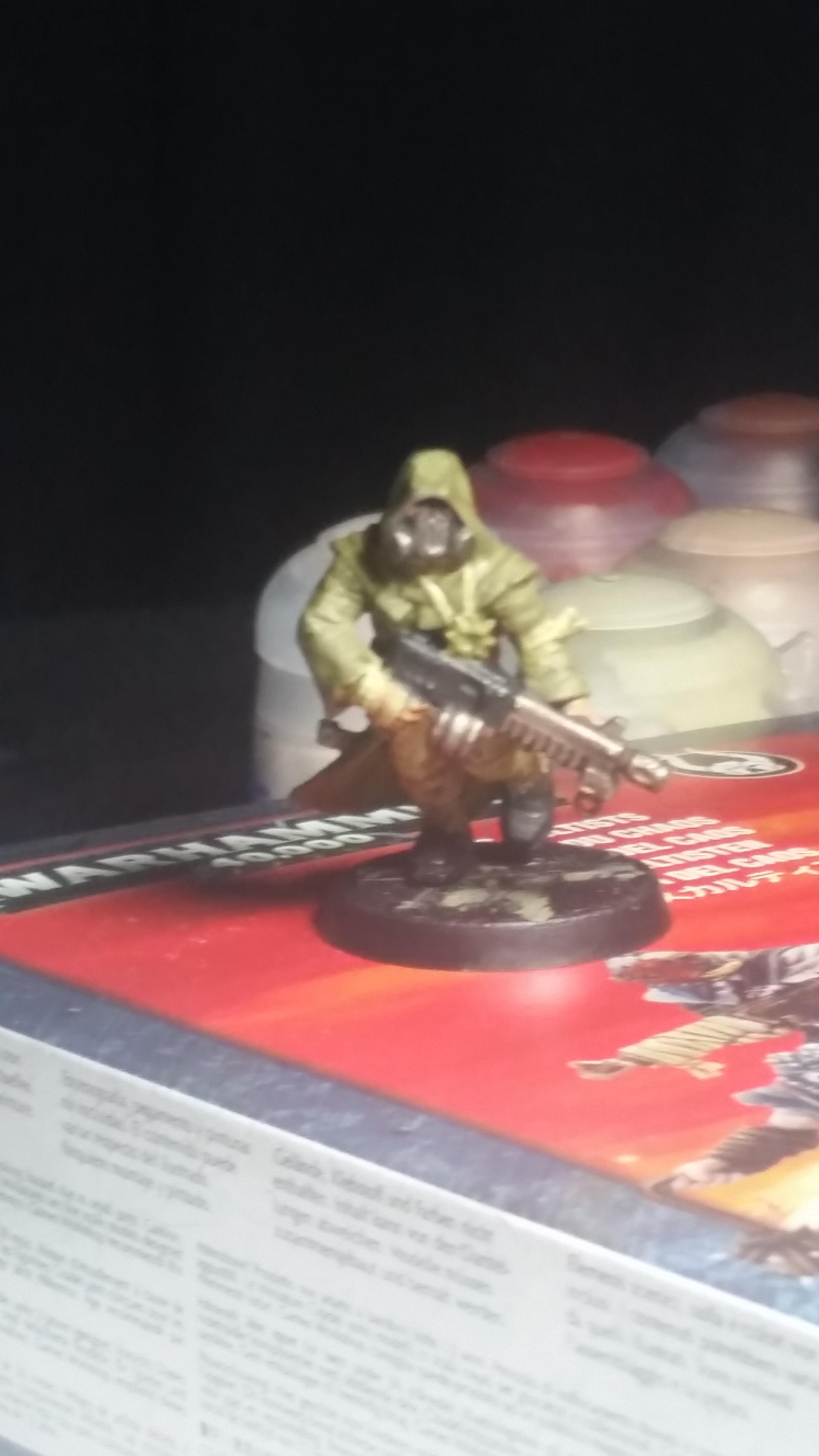 Cultist Champion with Nurgle colors