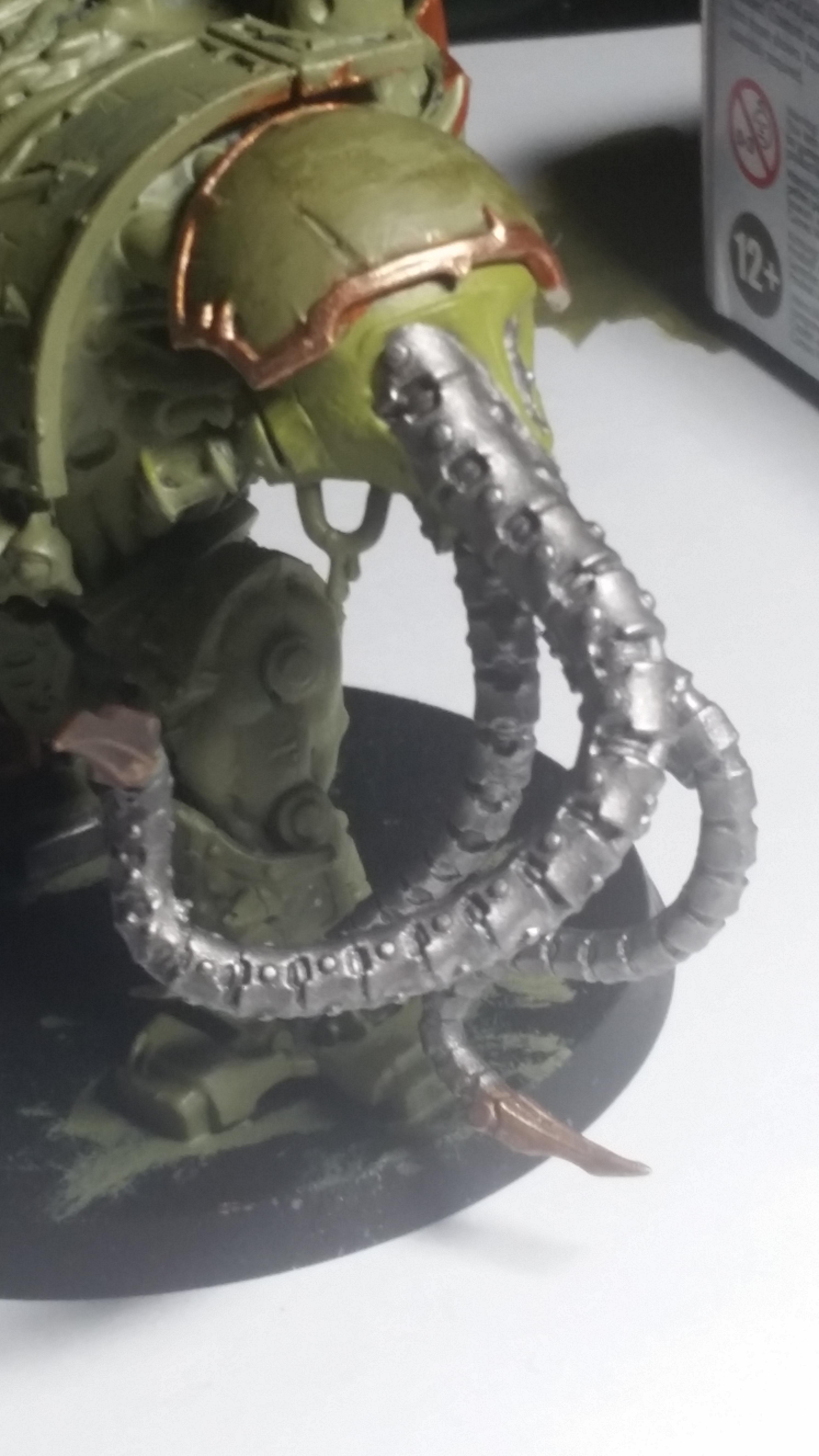 Got most of the left arm painted