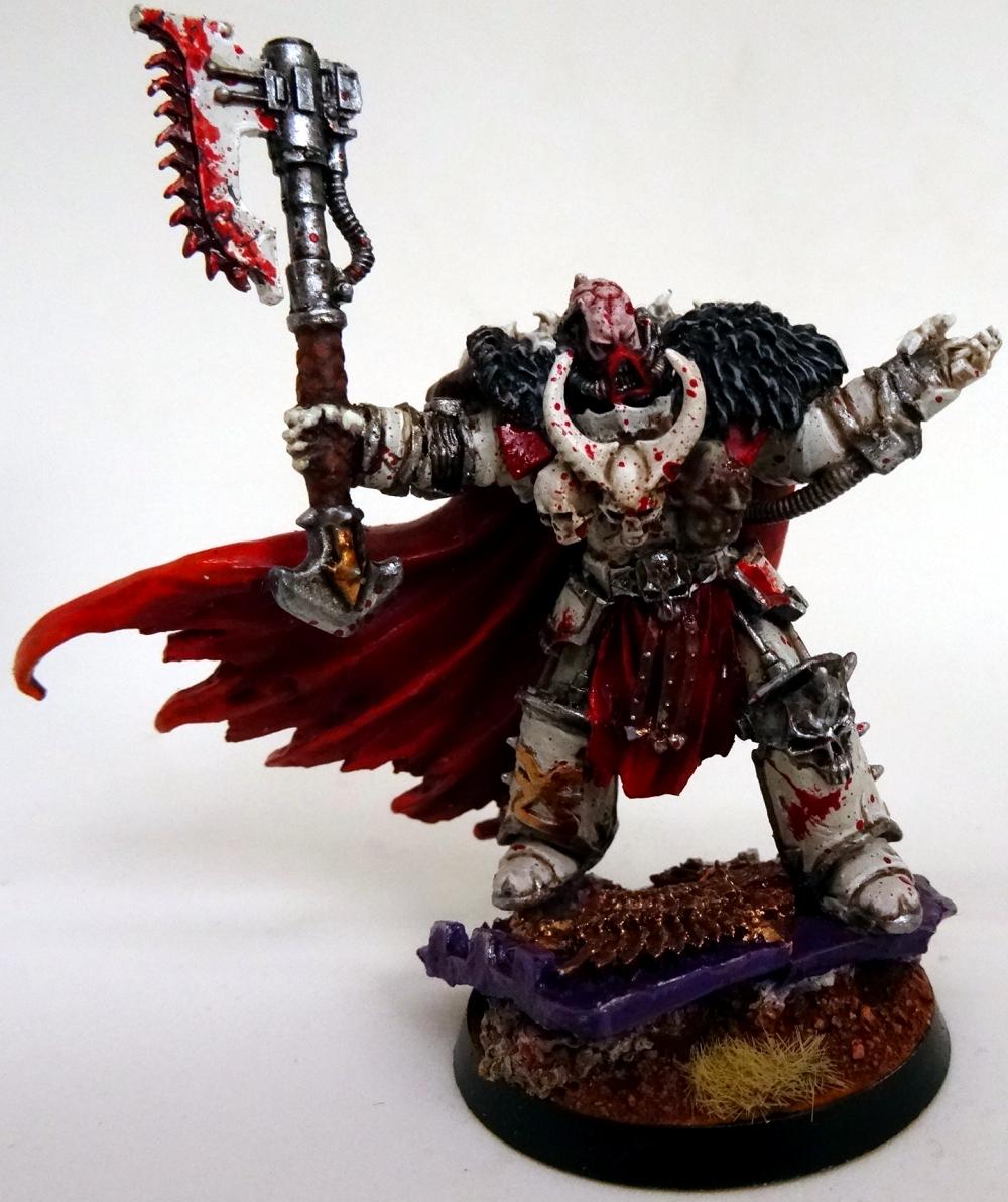 Chaos, Chaos Space Marines, Conversion, Exalted Champion, Forge World, World Eaters