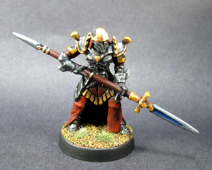 14302: Corvus Overlords Sergeant, Carrero Arts, Dark Heaven Legends, Dungeons And Dragons, Painted Reaper Miniature, Pathfinder Rpg, Reaper Minis, Reaper Painted Miniature, Rpg Miniature, Table Top Wargames, Warlord Miniatures