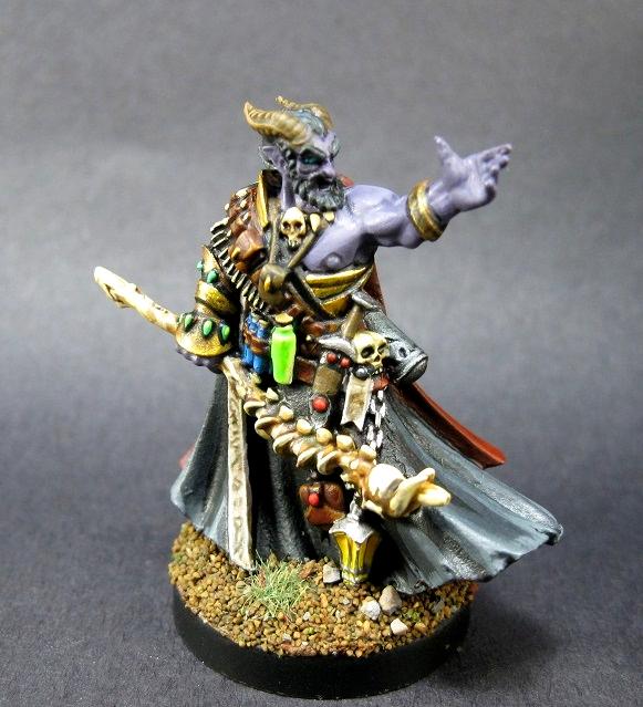 03846: Vatanis Maggotcrown Necromancer, Carrero Arts, Dark Heaven Legends, Dungeons And Dragons, Painted Reaper Miniature, Pathfinder Rpg, Reaper Minis, Reaper Painted Miniature, Rpg Miniature, Table Top Wargames, Warlord Miniatures