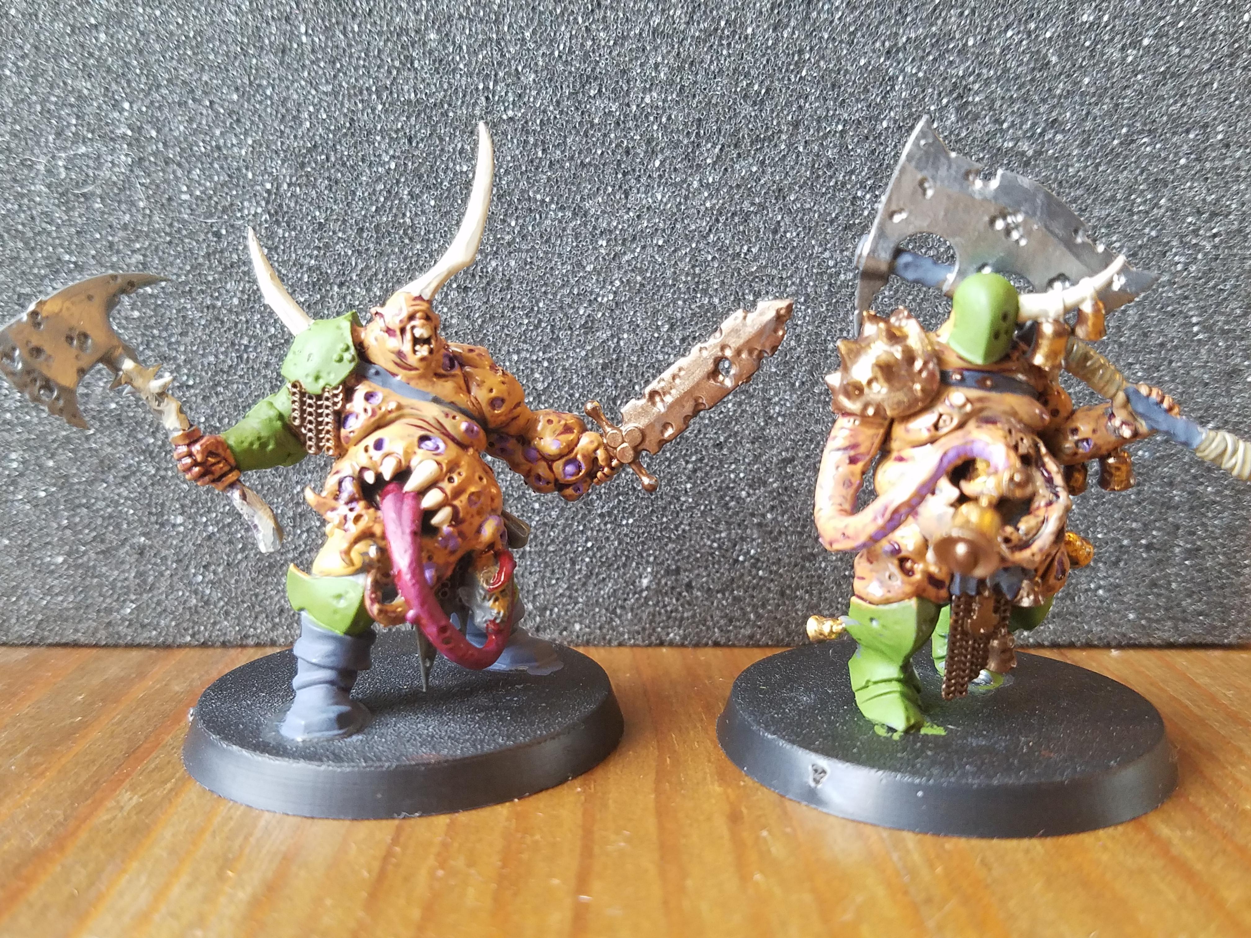 Champion, Chaos, Nurgle, Putrid Blightking