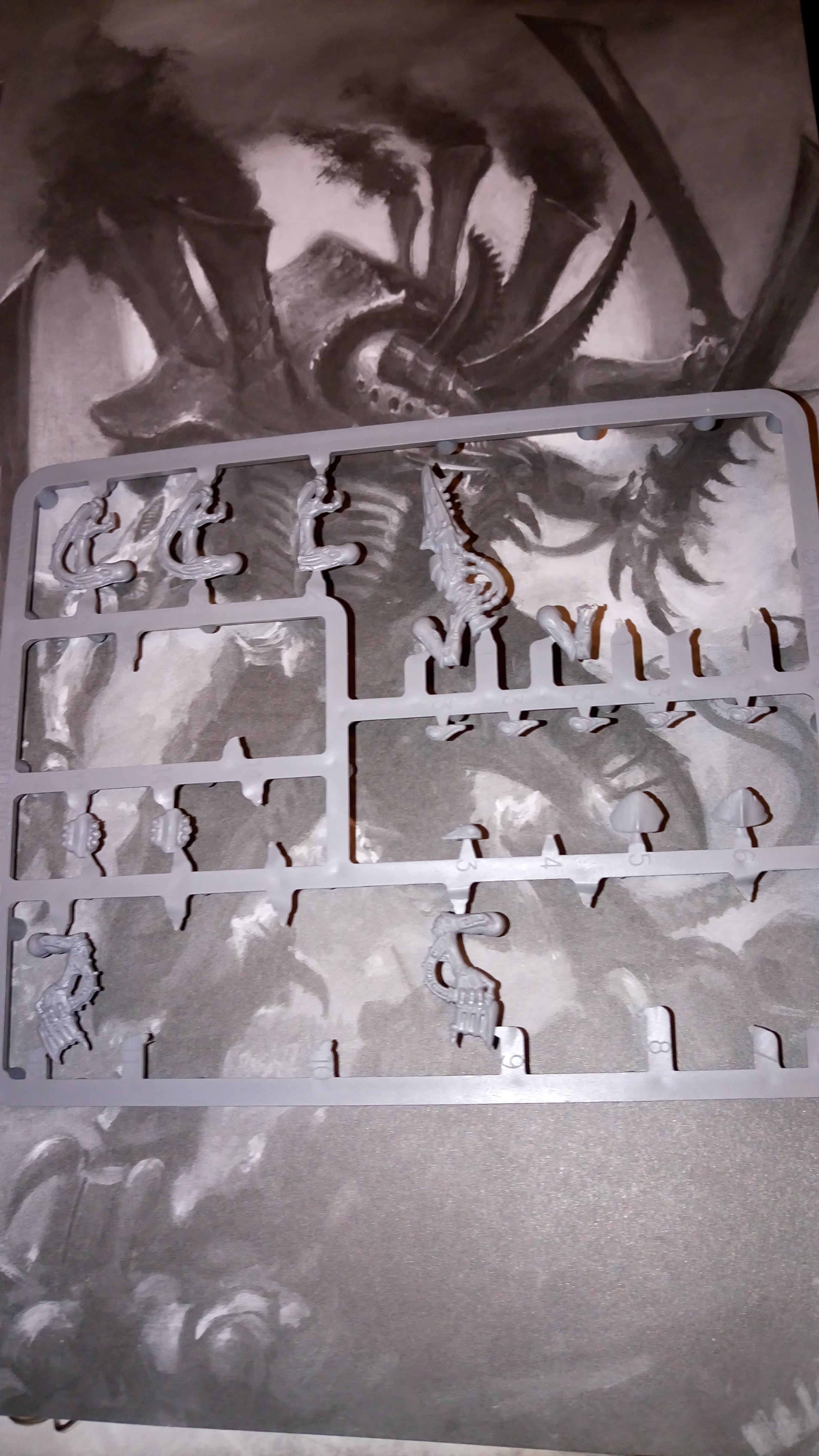 Tyranid parts 