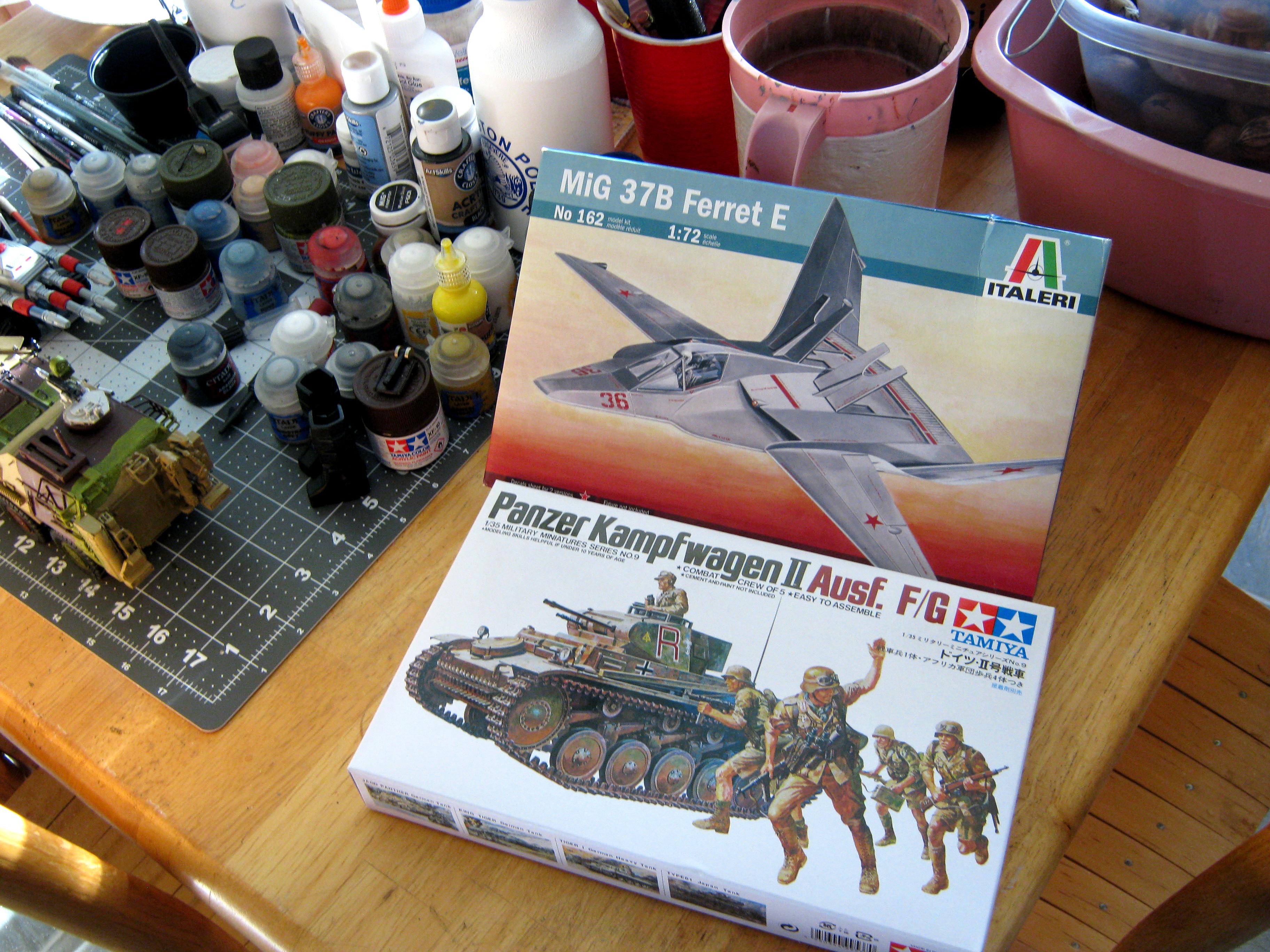 Kits, Materials, Modeling, Paints, Supplies