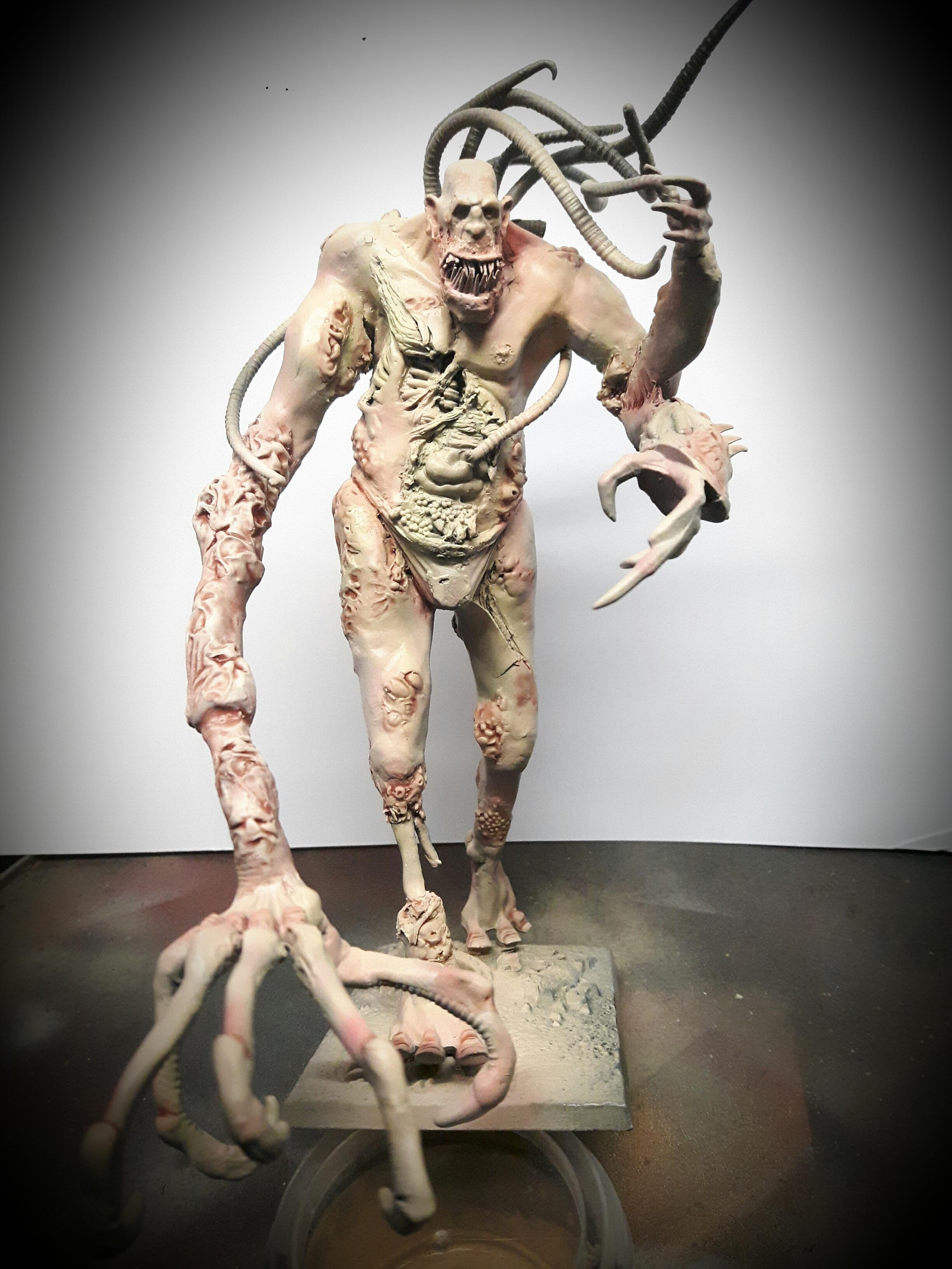 Nurgle giant sculpt - skin painted 