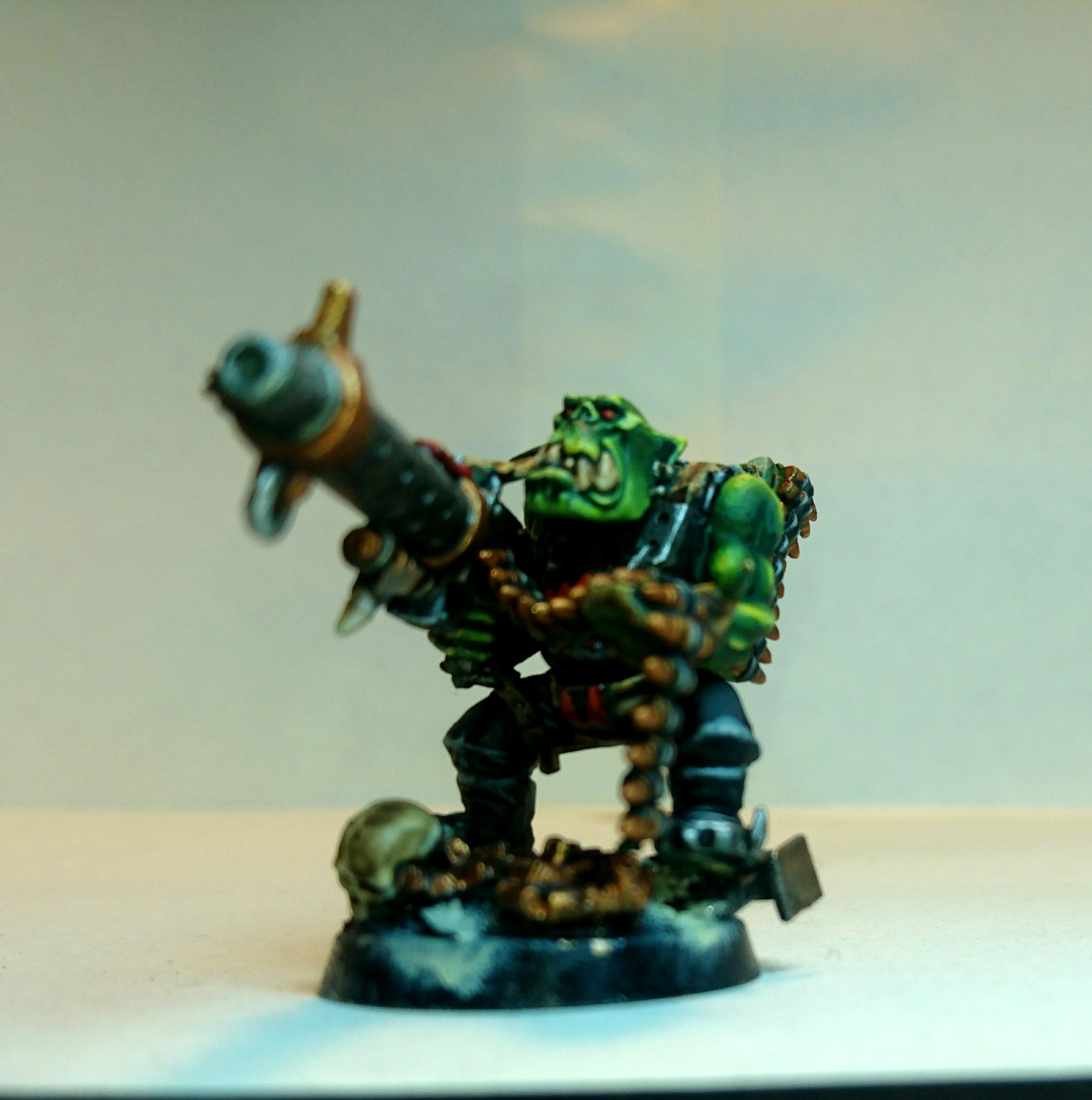 Big Shoota, Boy, Conversion, Goffs, Greenskin, Nob, Ork Boy, Ork Conversion, Ork Goff Boy, Orks, Space Orks, Waaagh, Warhammer 40,000