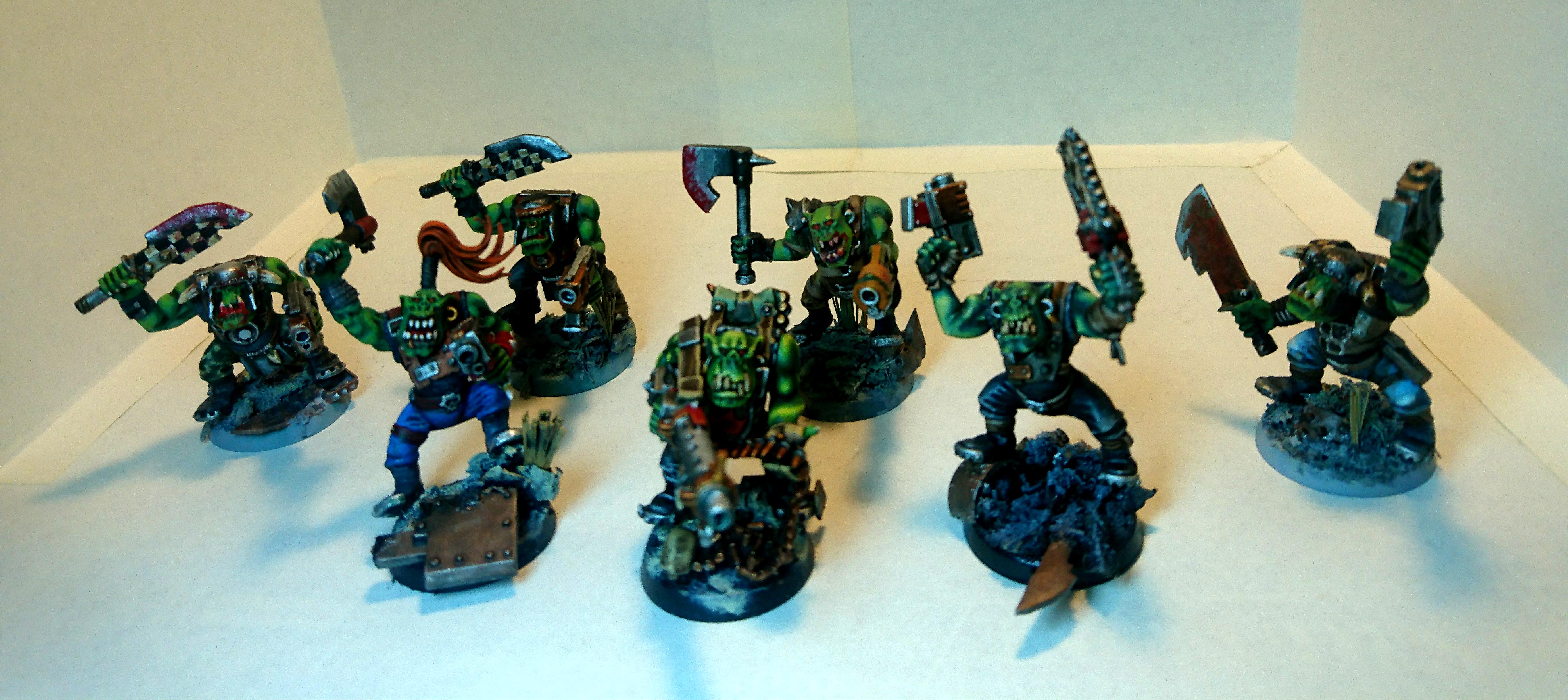 Big Shoota, Boy, Conversion, Goffs, Greenskin, Nob, Ork Boy, Ork Conversion, Ork Goff Boy, Orks, Space Orks, Waaagh, Warhammer 40,000