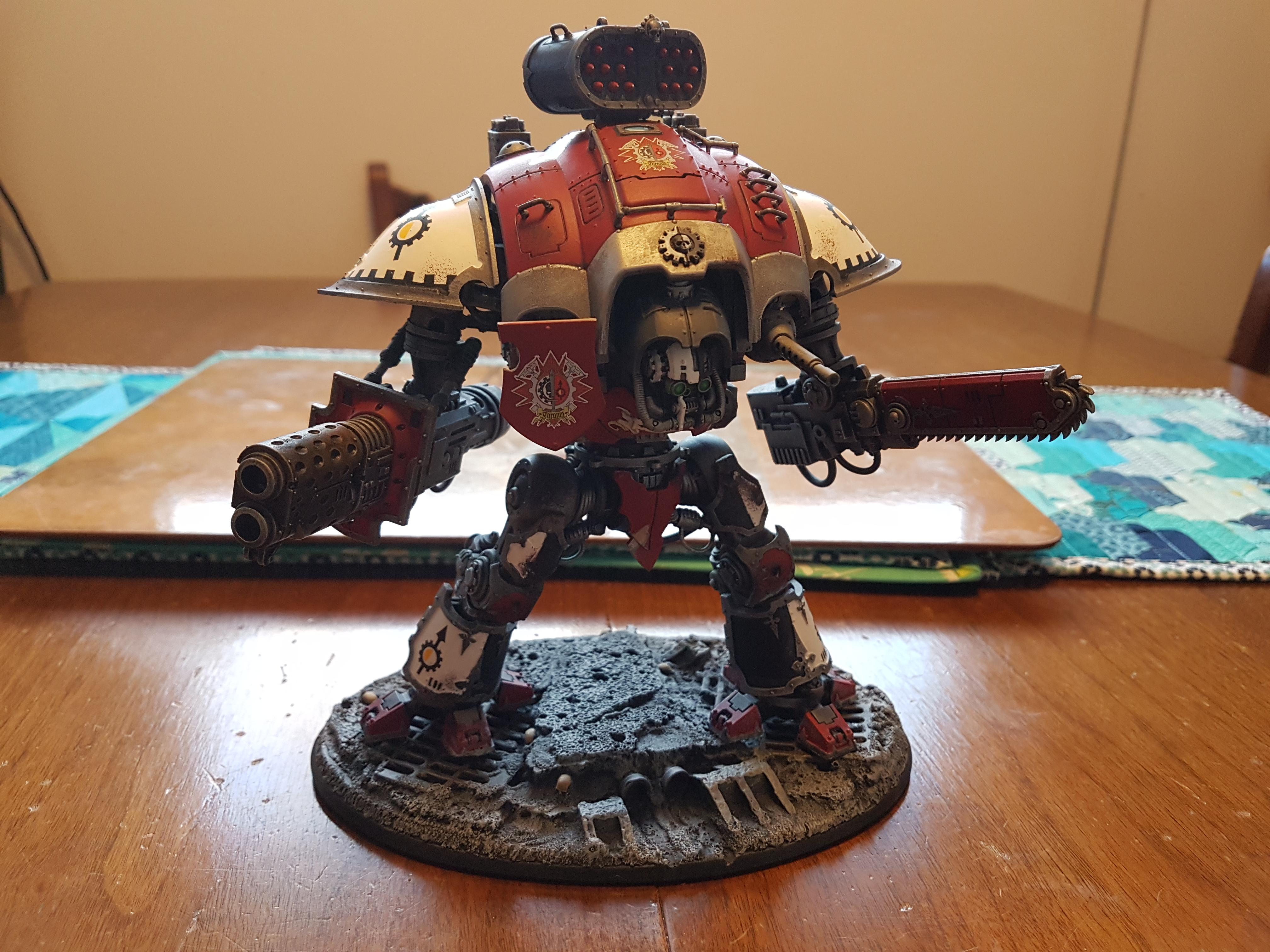 Errant, Heavy Stubber, Imperial, Imperial Knight, Imperial Knight Errant, Knight Errant, Knights, Reaper Chainsword, Stormspear Rocket Pod, Thermal Cannon