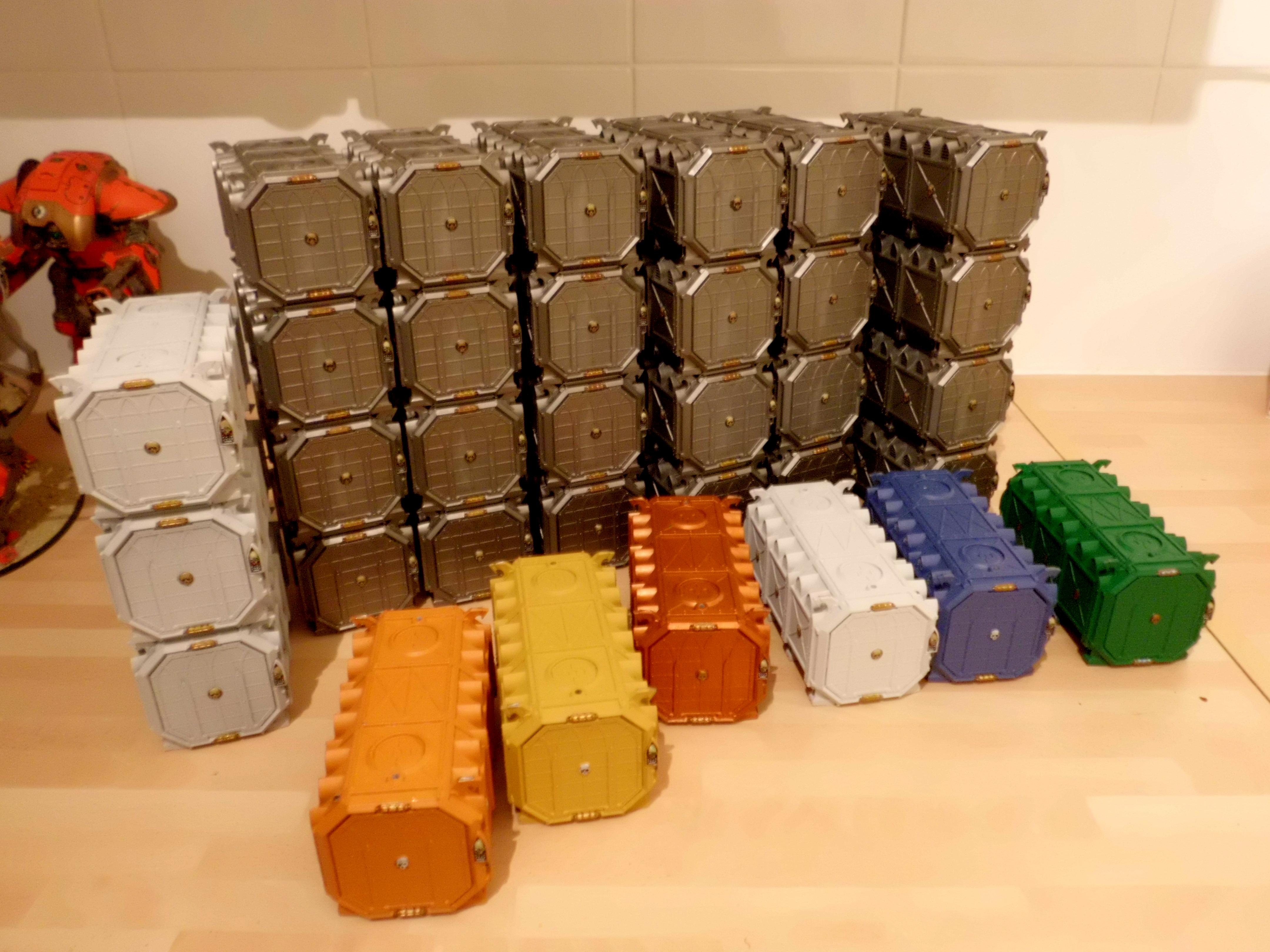 Munitorum Armoured Container, Terrain