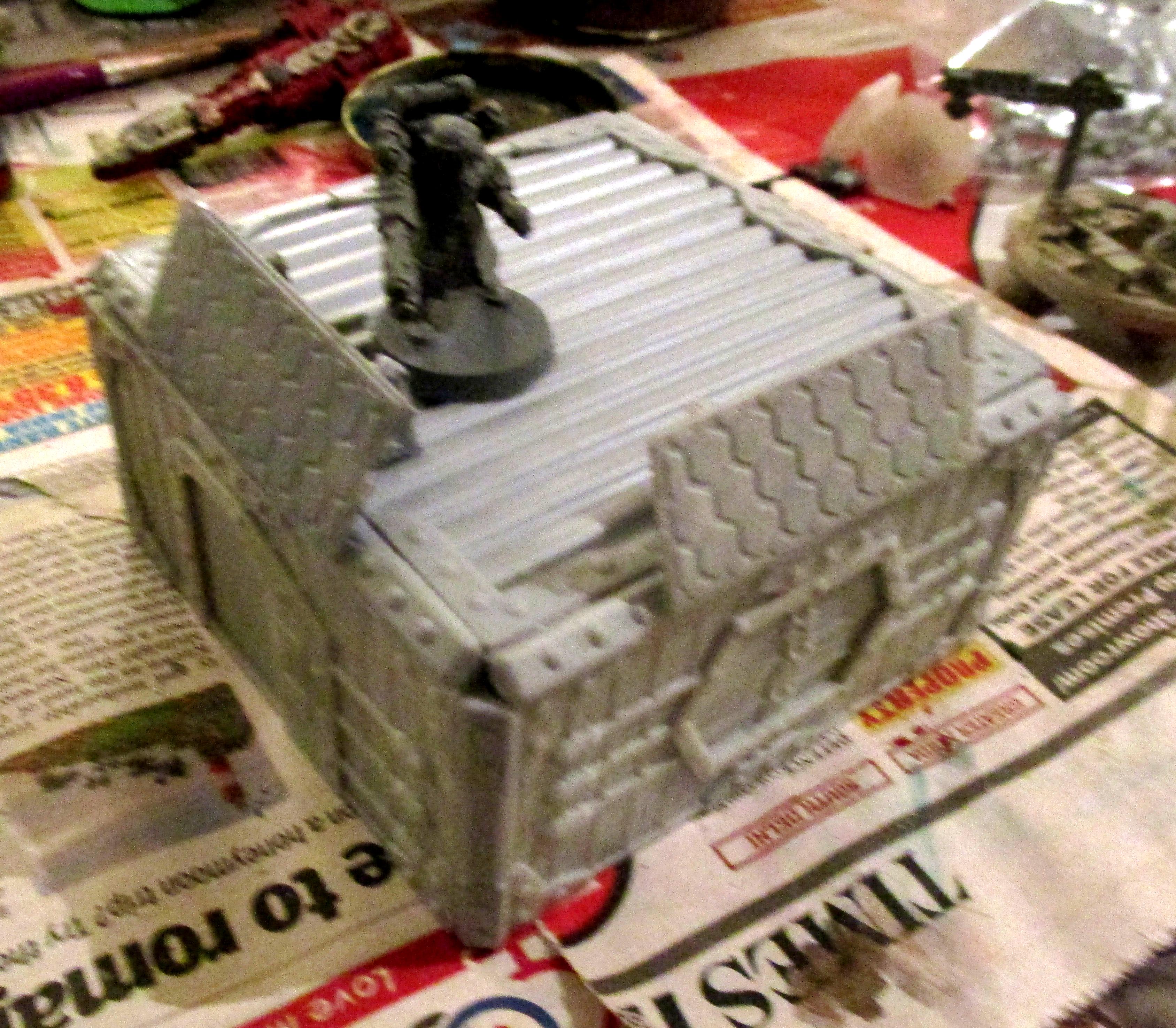 Battlefleet Gothic, Chaos, Chaos Space Marines, Conversion, Oldhammer, Proxie Miniatures, Shanty, Space Fleet, Terrain