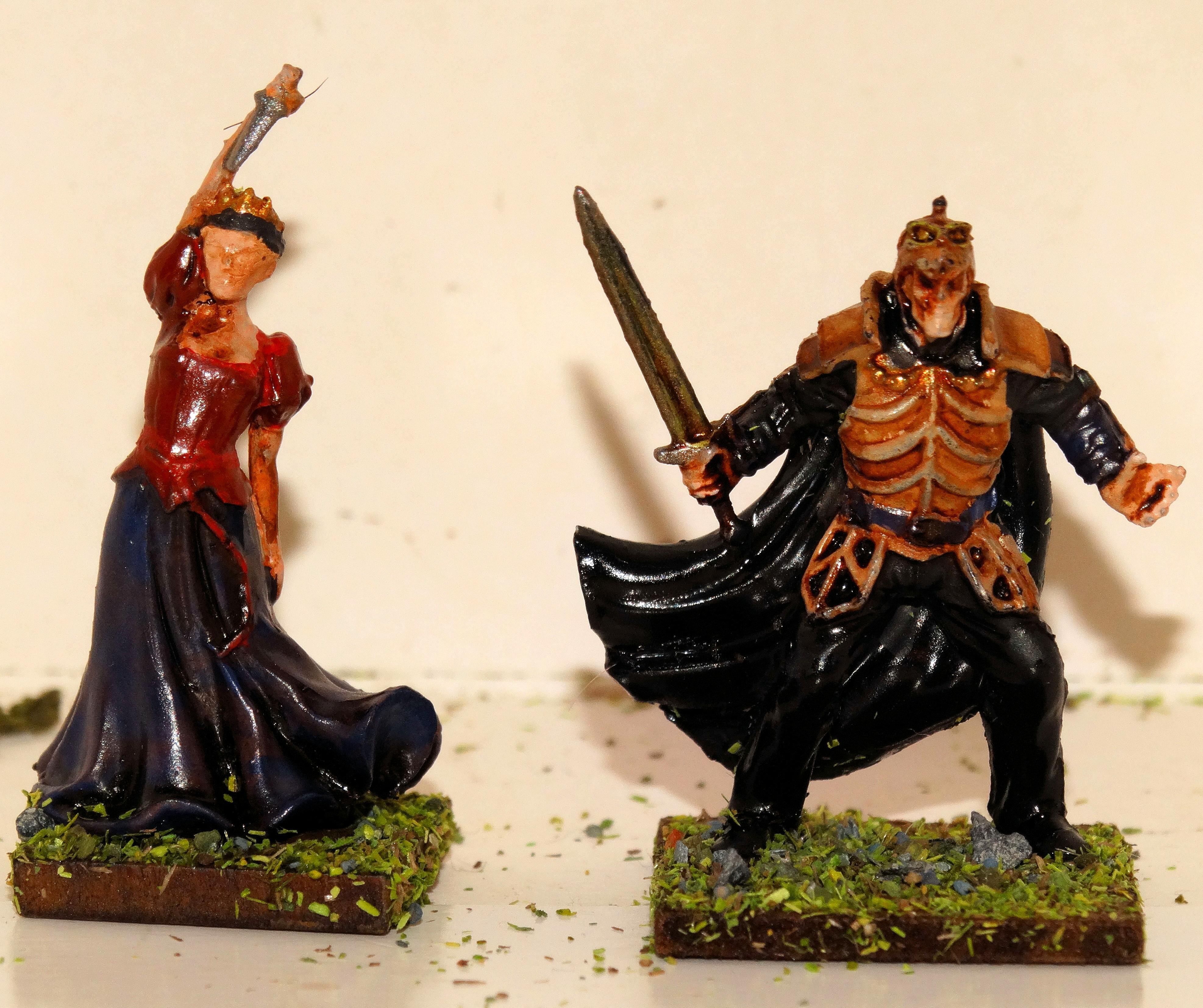 Queen Medea and Evil Troy