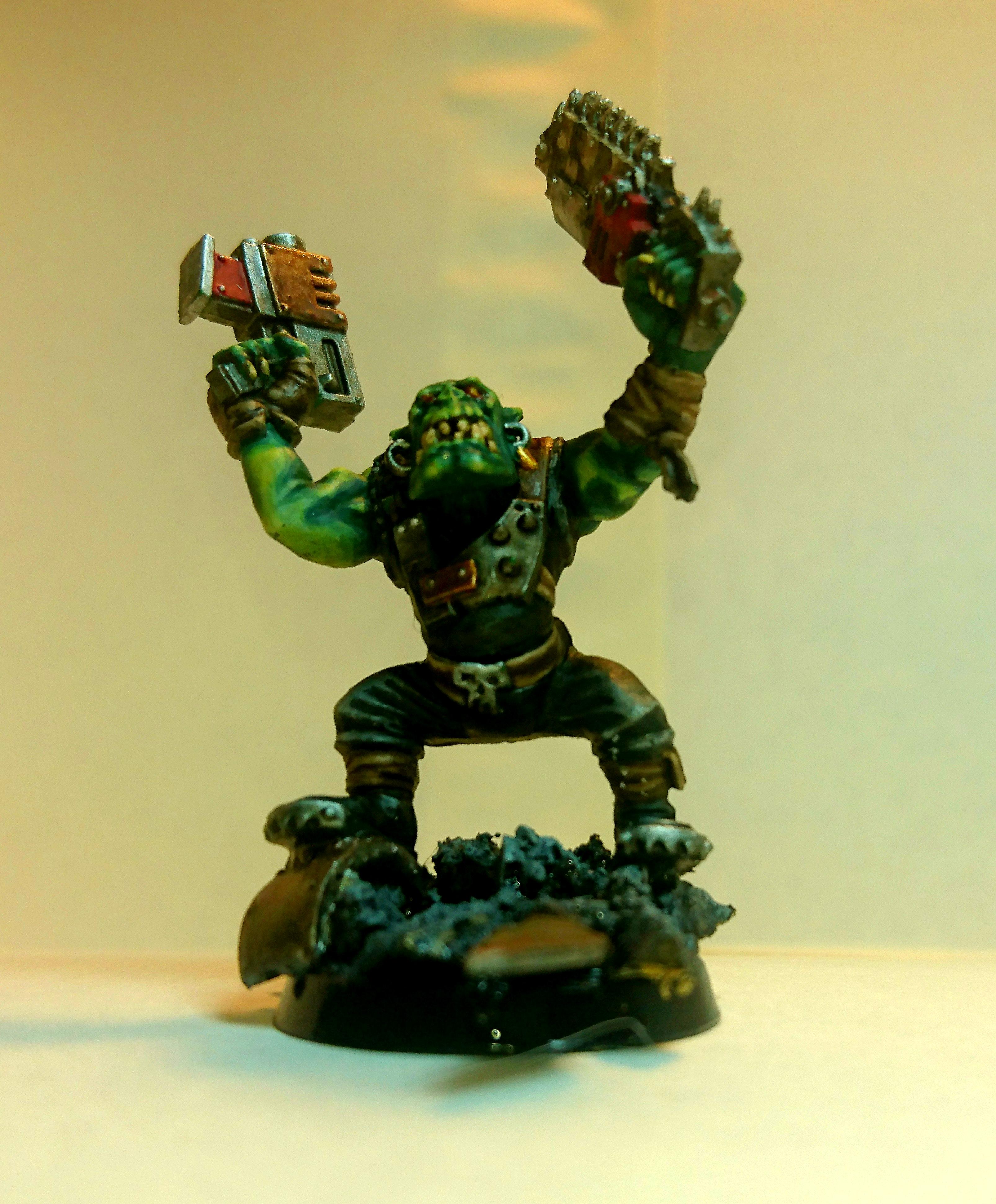 Chainsword, Ork Boy, Ork Goff Boy, Orks, Space Orks, Warhammer 40,000 ...