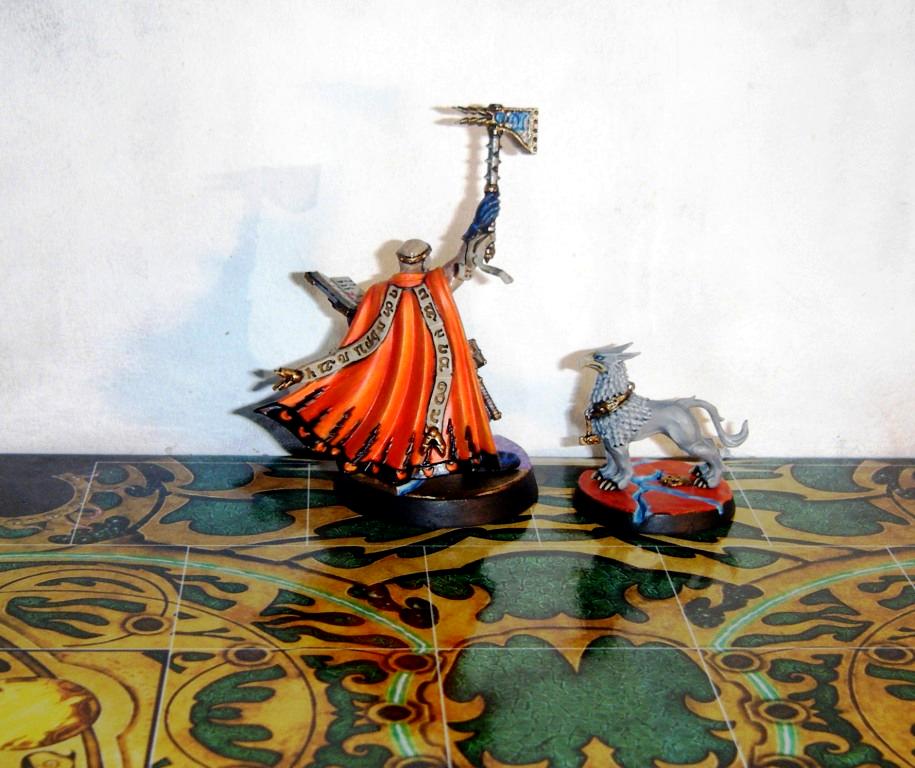 Gryph-hound, Silver Tower, War Priest, Warhammer Quest