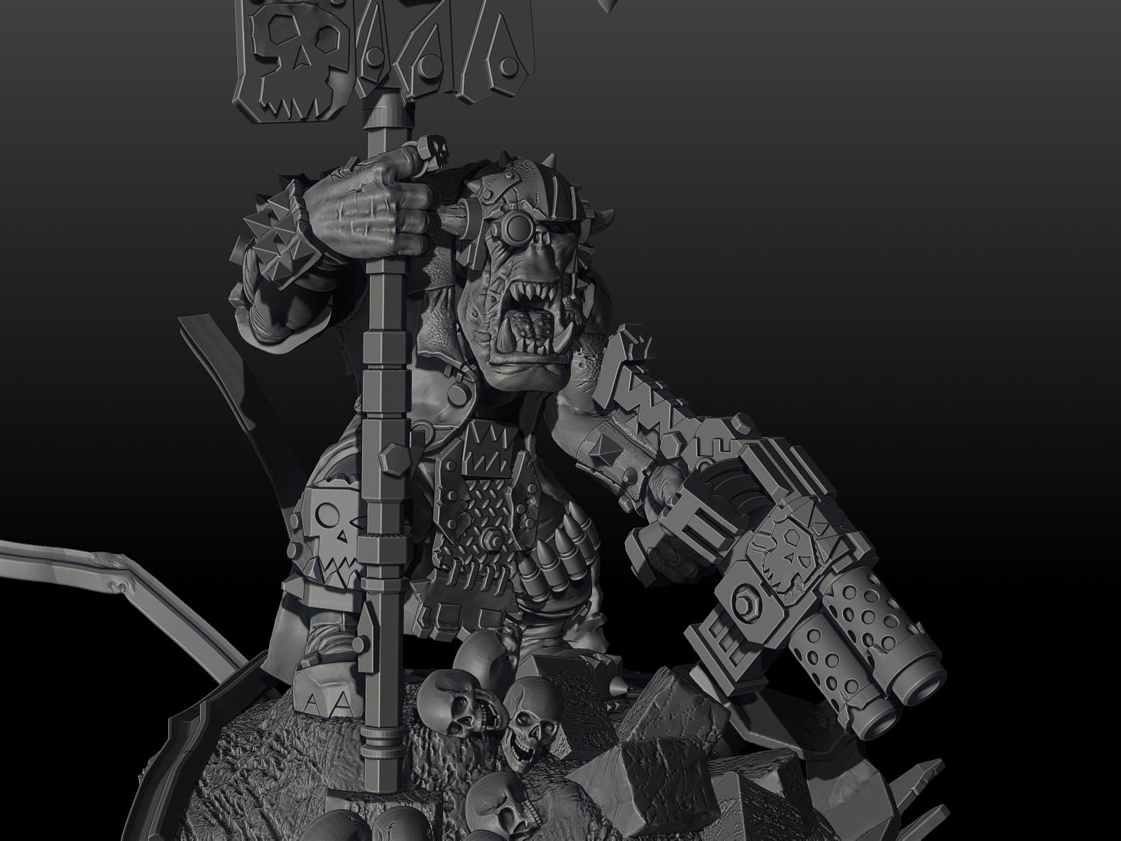 Banner, Nob, Orcs, Banner Nob 