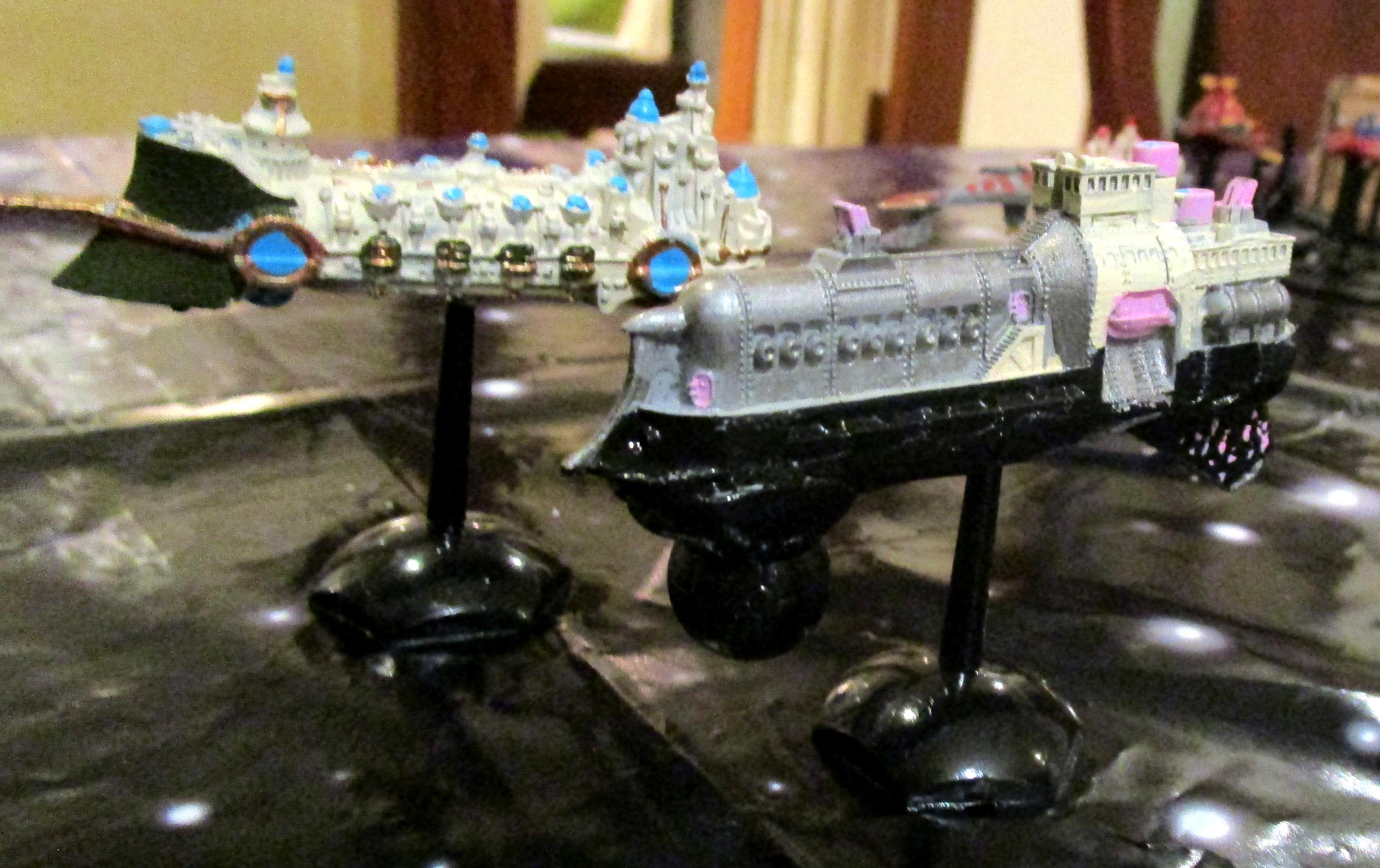 Battlefleet Gothic, Dystopian Wars, Japanese, Oldhammer, Space Fleet