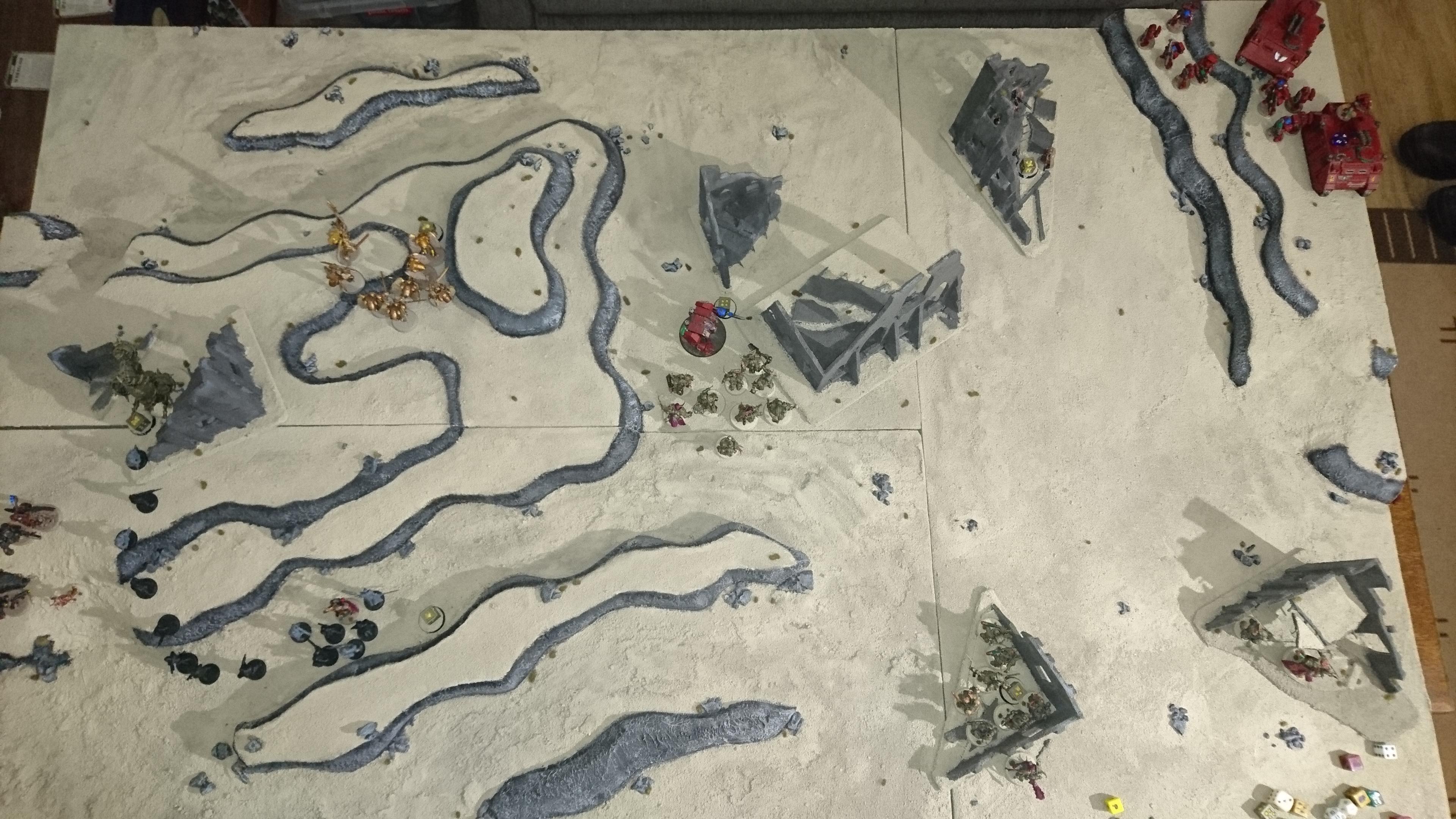 batrep #3, T2 end, overview