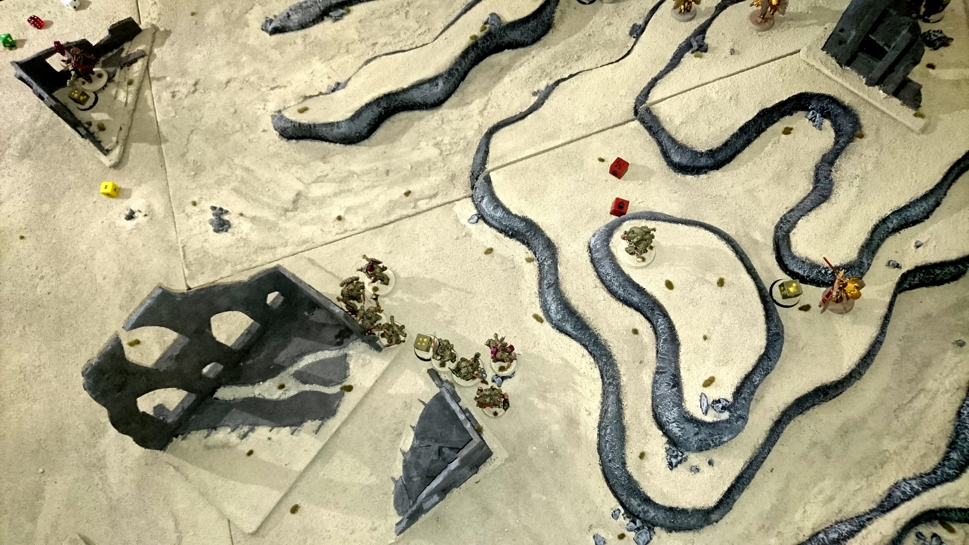 batrep #3, T4, end of  DG movement