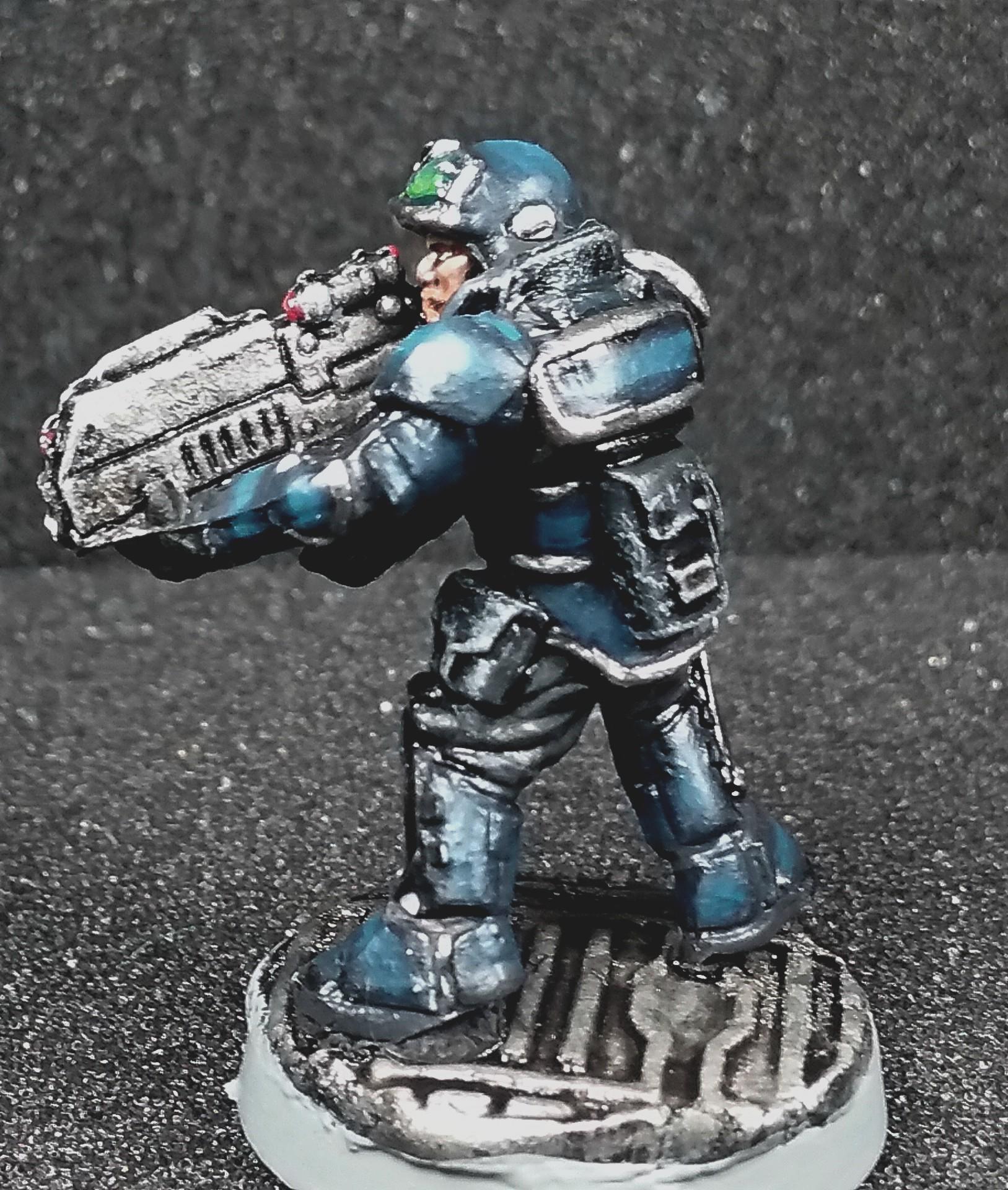 Imef Marine, Reaper, Space Marines, Starcraft, Terran