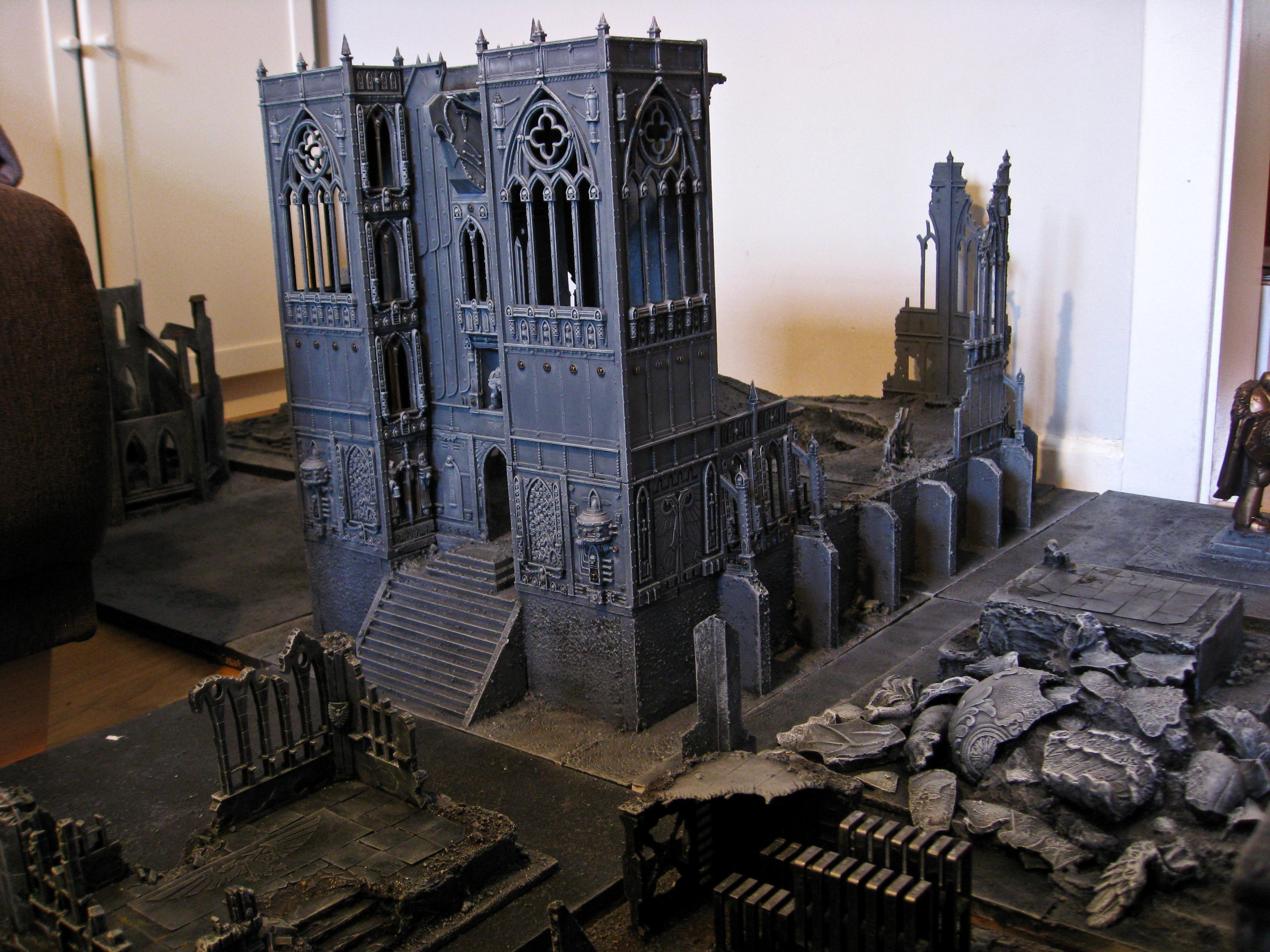Cathedral, Temple, Terrain, Warhammer 40,000