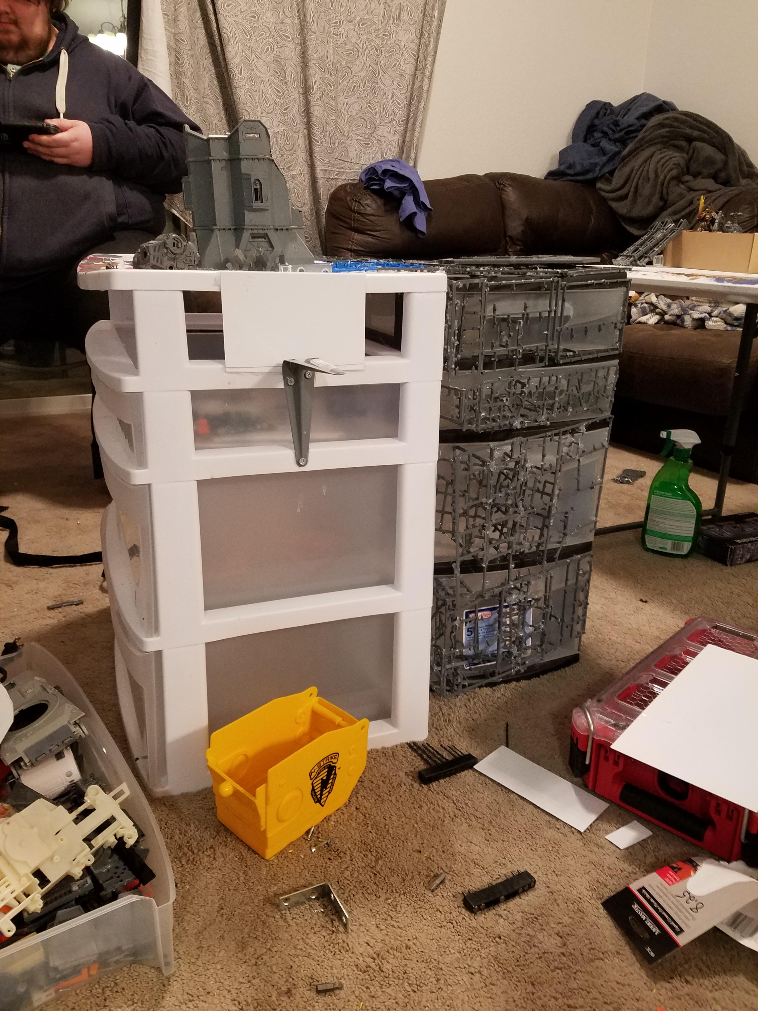 Supports under the shokk attack gun 