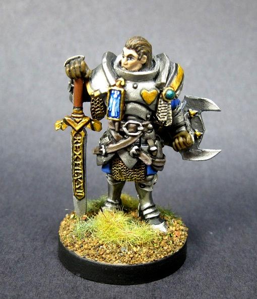 03444 Marcus Gideon Undead Hunter, Carrero Arts, Dark Heaven Legends, Dungeons And Dragons, Painted Reaper Miniature, Pathfinder Rpg, Reaper Minis, Reaper Painted Miniature, Rpg Miniature, Table Top Wargames, Warlord Miniatures