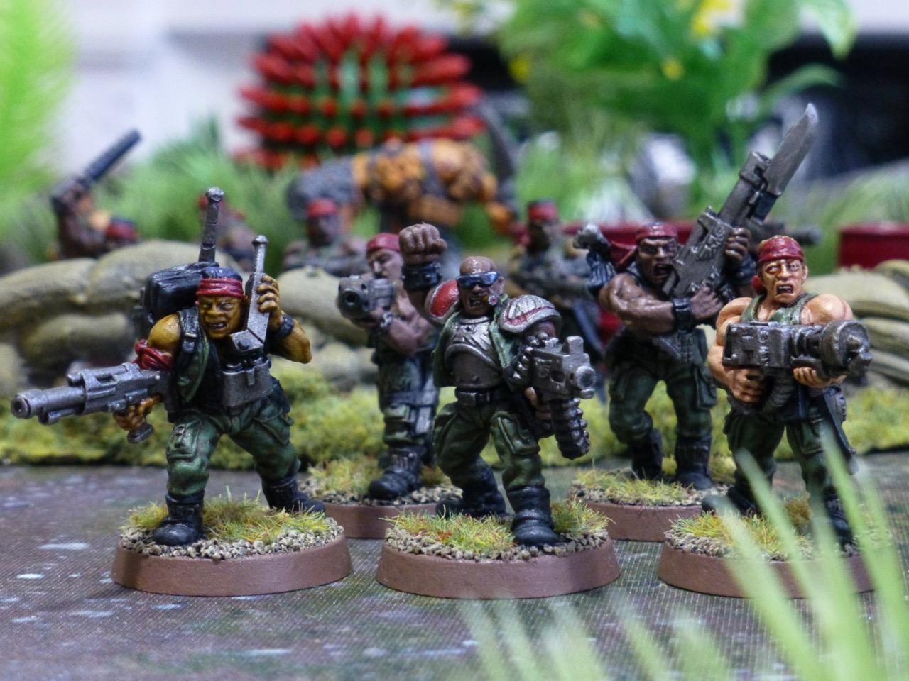 Astra Militarum, Catachan Jungle Fighters, Imperial Guard, Warhammer 40,000