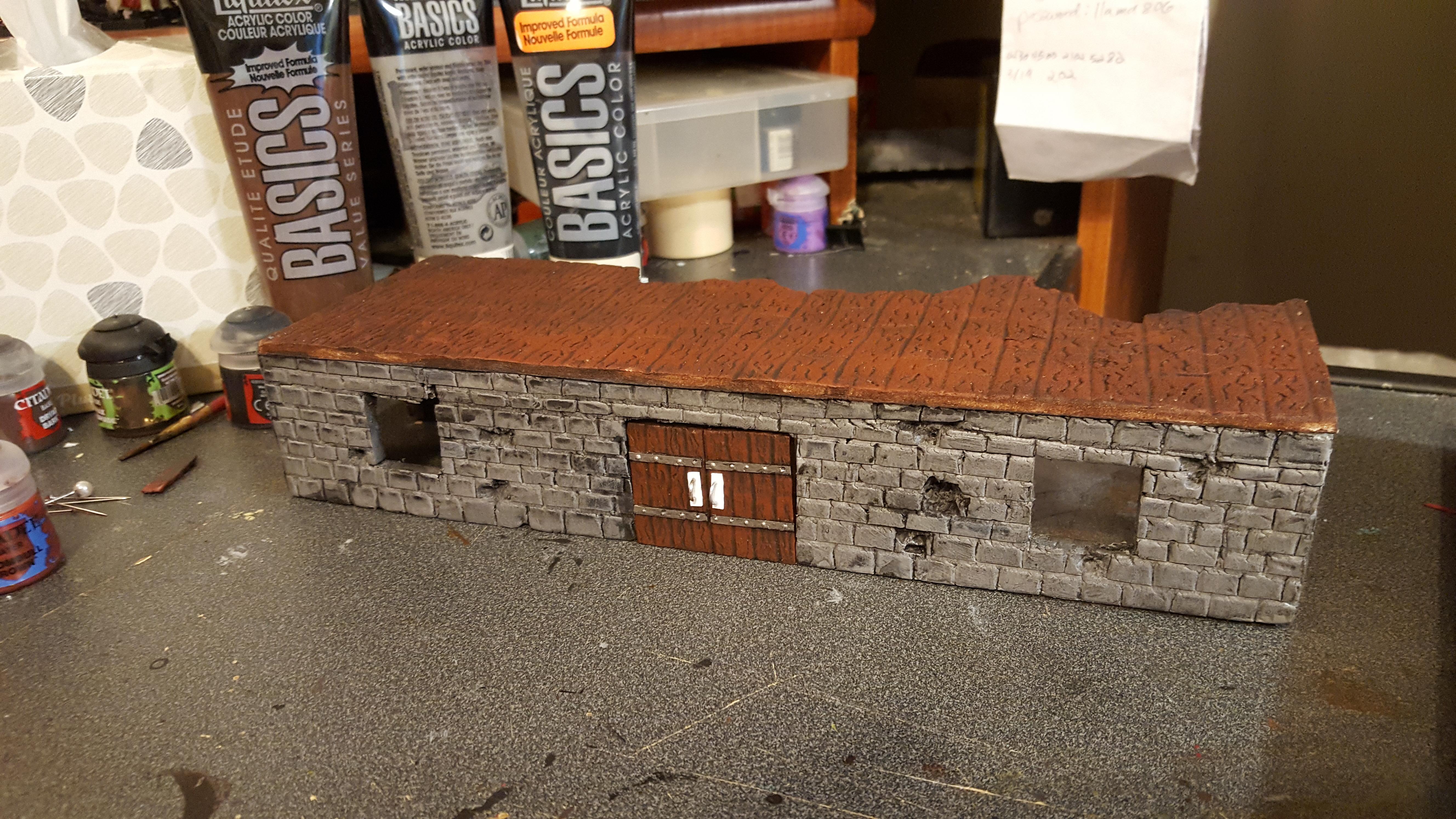 Mordheim, Ruins, Scratch Build