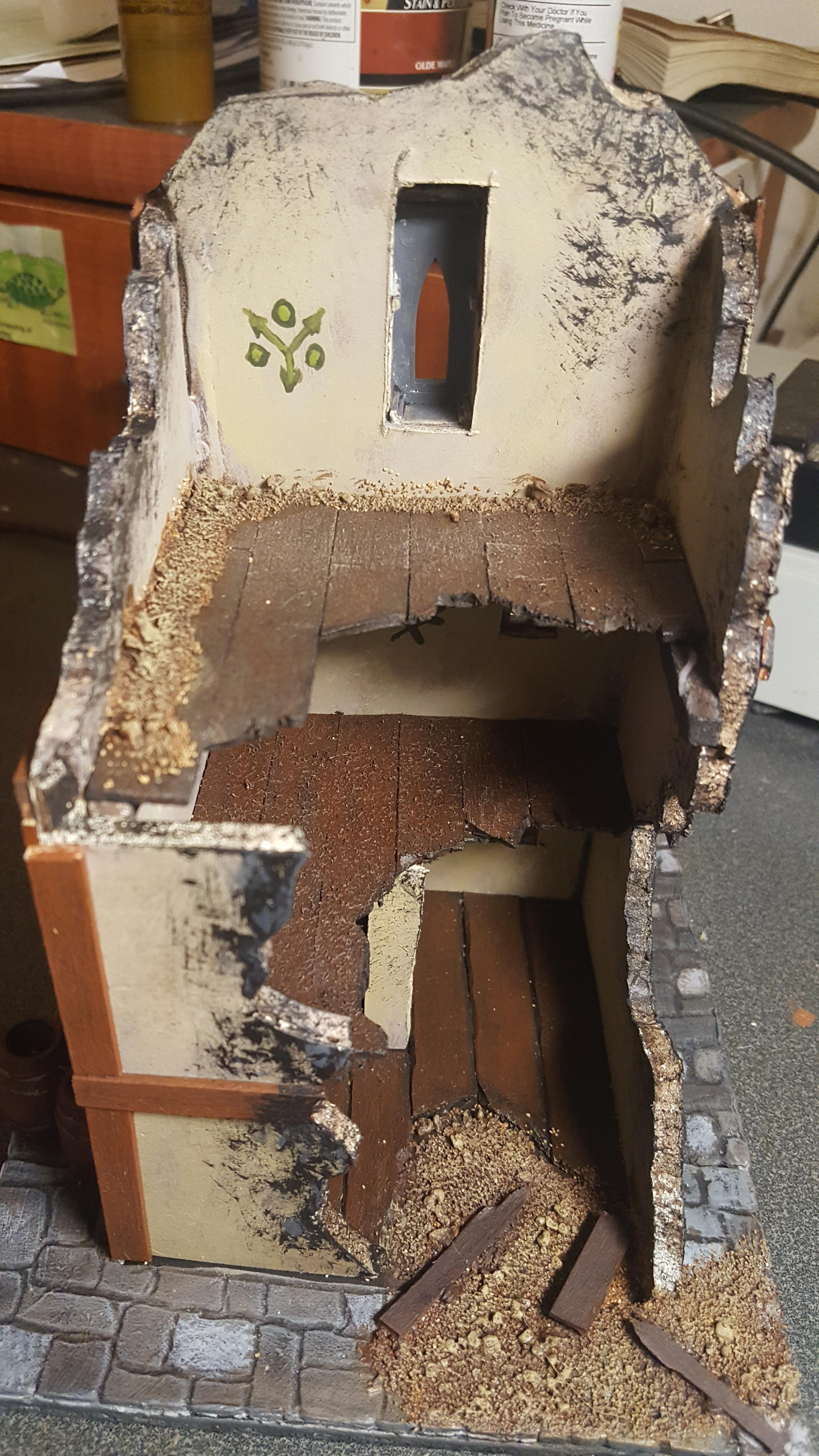 Mordheim, Ruins, Scratch Build