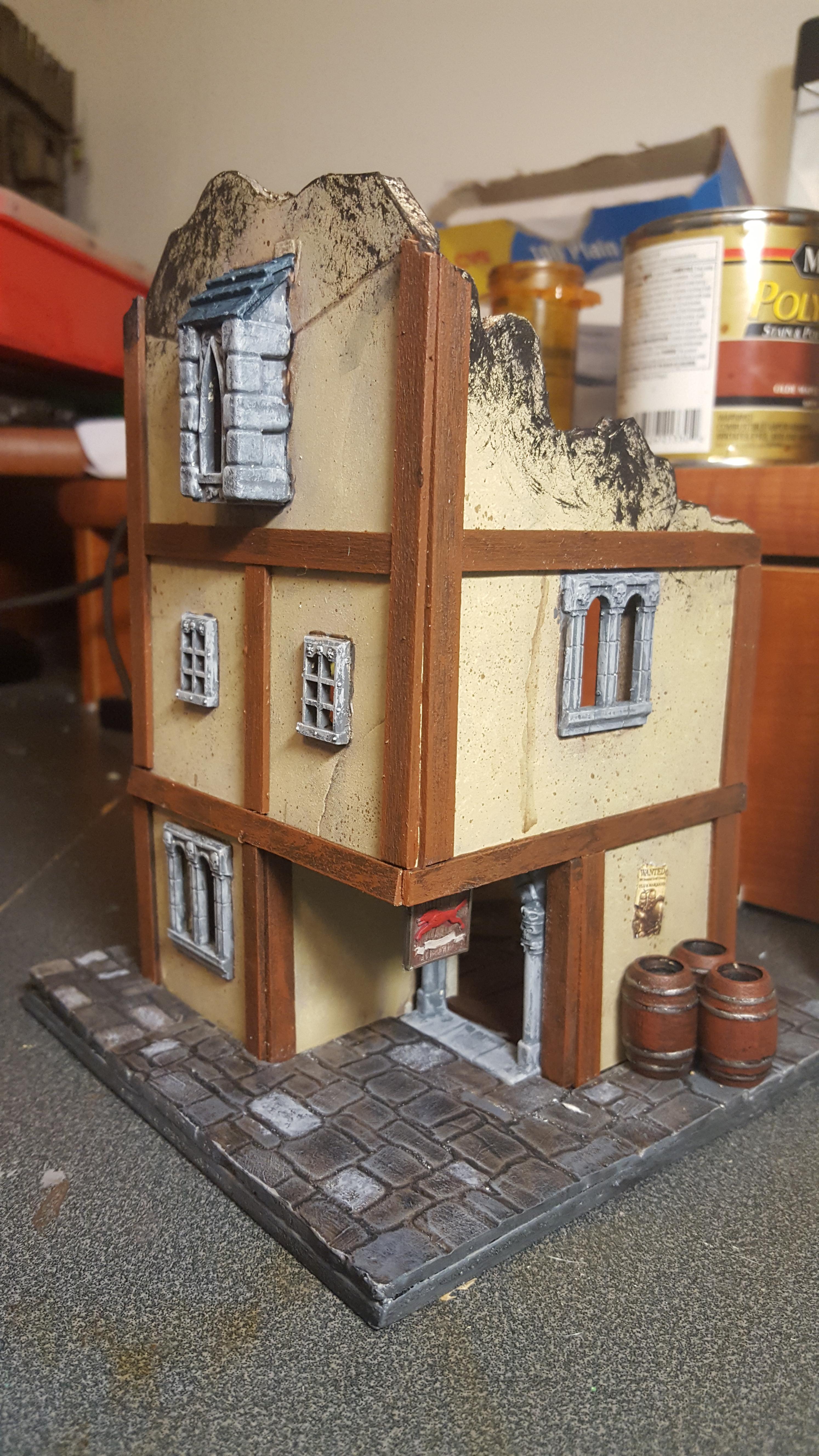 Mordheim, Ruins, Scratch Build