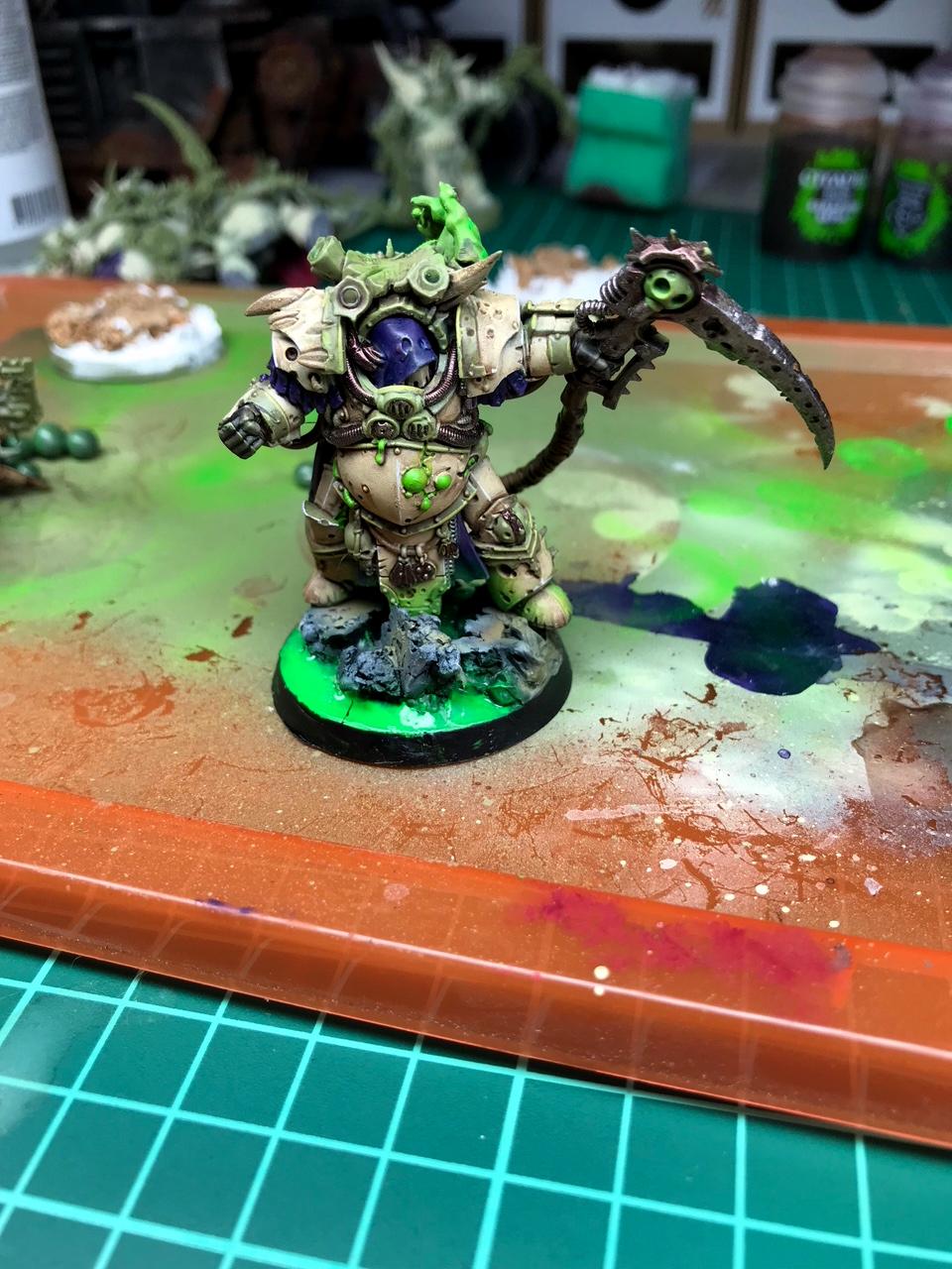 Bruthak, Death, Death Guard, Guard, Nurgle, Terminator Armor, Warhammer 40,000, Warhammer Fantasy