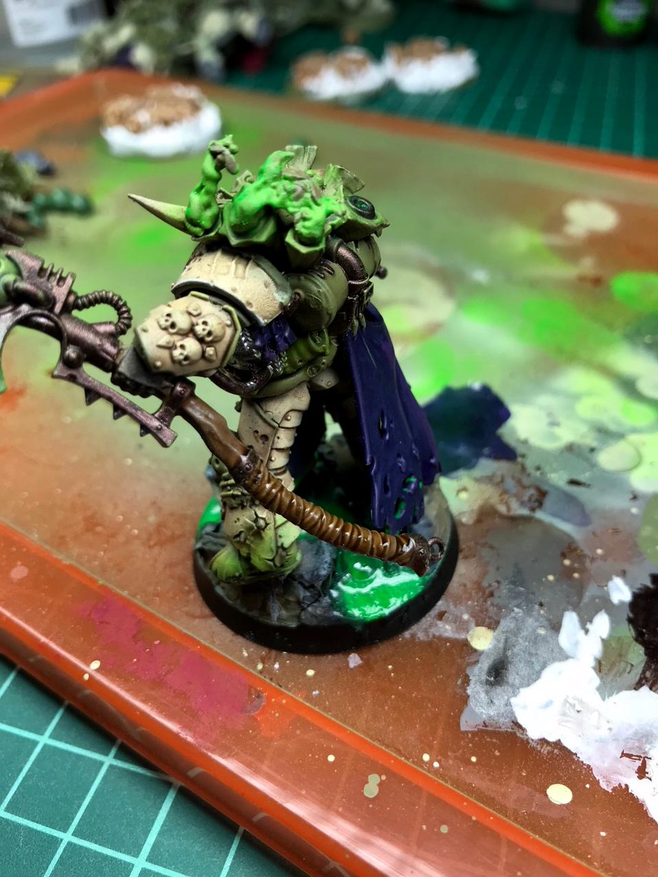 Bruthak, Death, Death Guard, Guard, Nurgle, Terminator Armor, Warhammer 40,000, Warhammer Fantasy