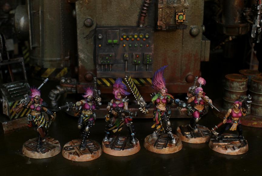 Necromunda Escher, My Escher gang