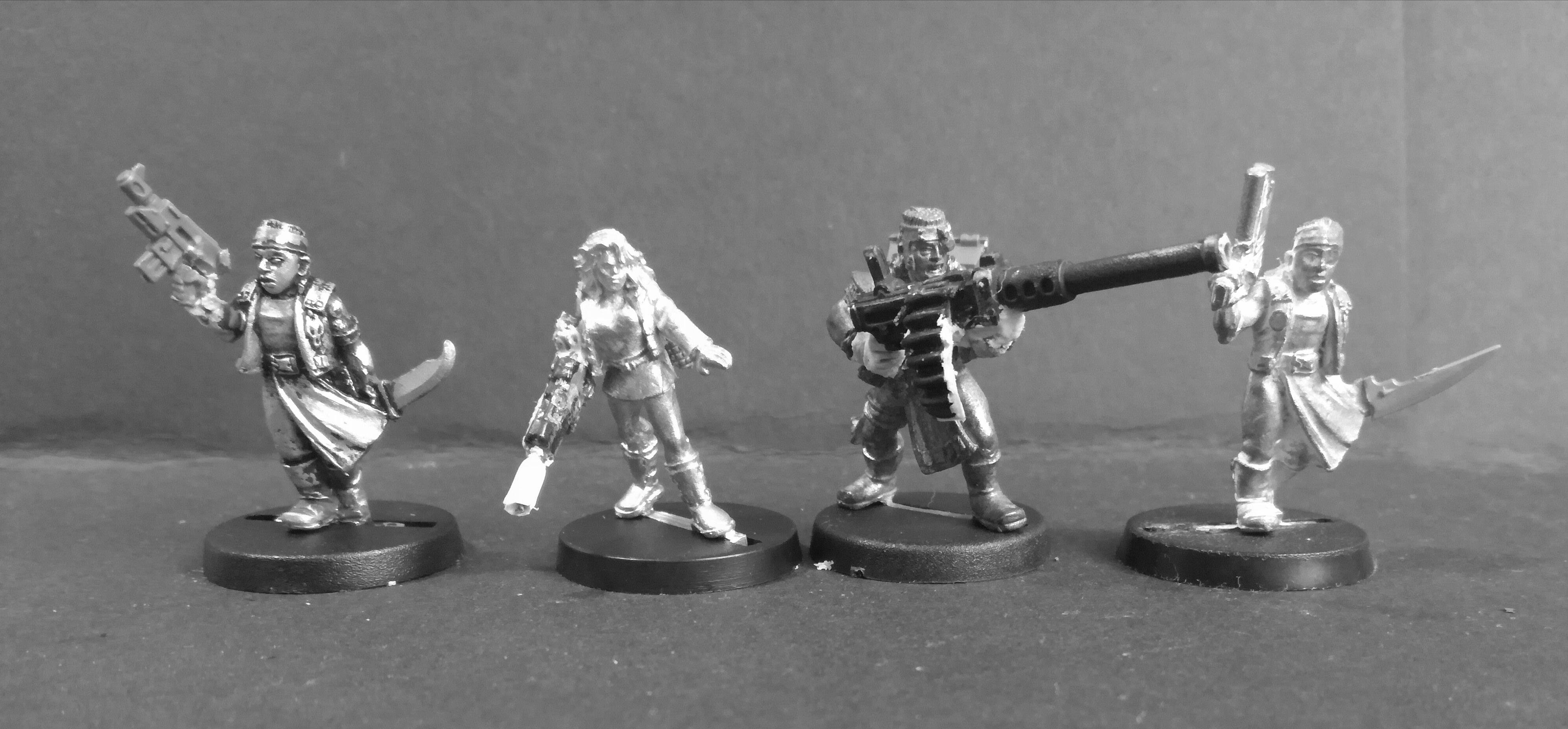 Old-School Necromunda Orlocks gang WIP